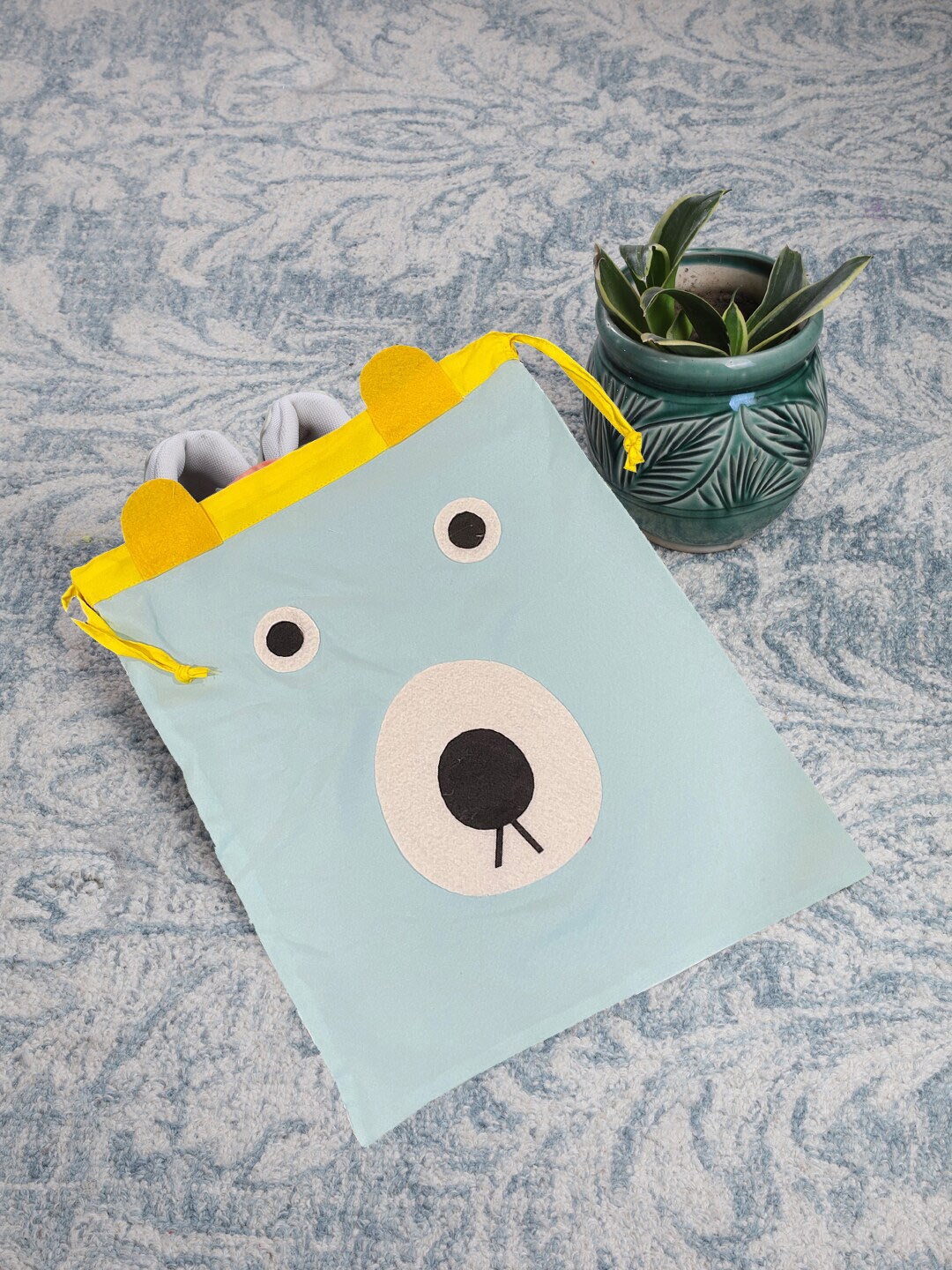 

Kids Clan Sea Green Set of 2 Mark Bear Shoe Cover