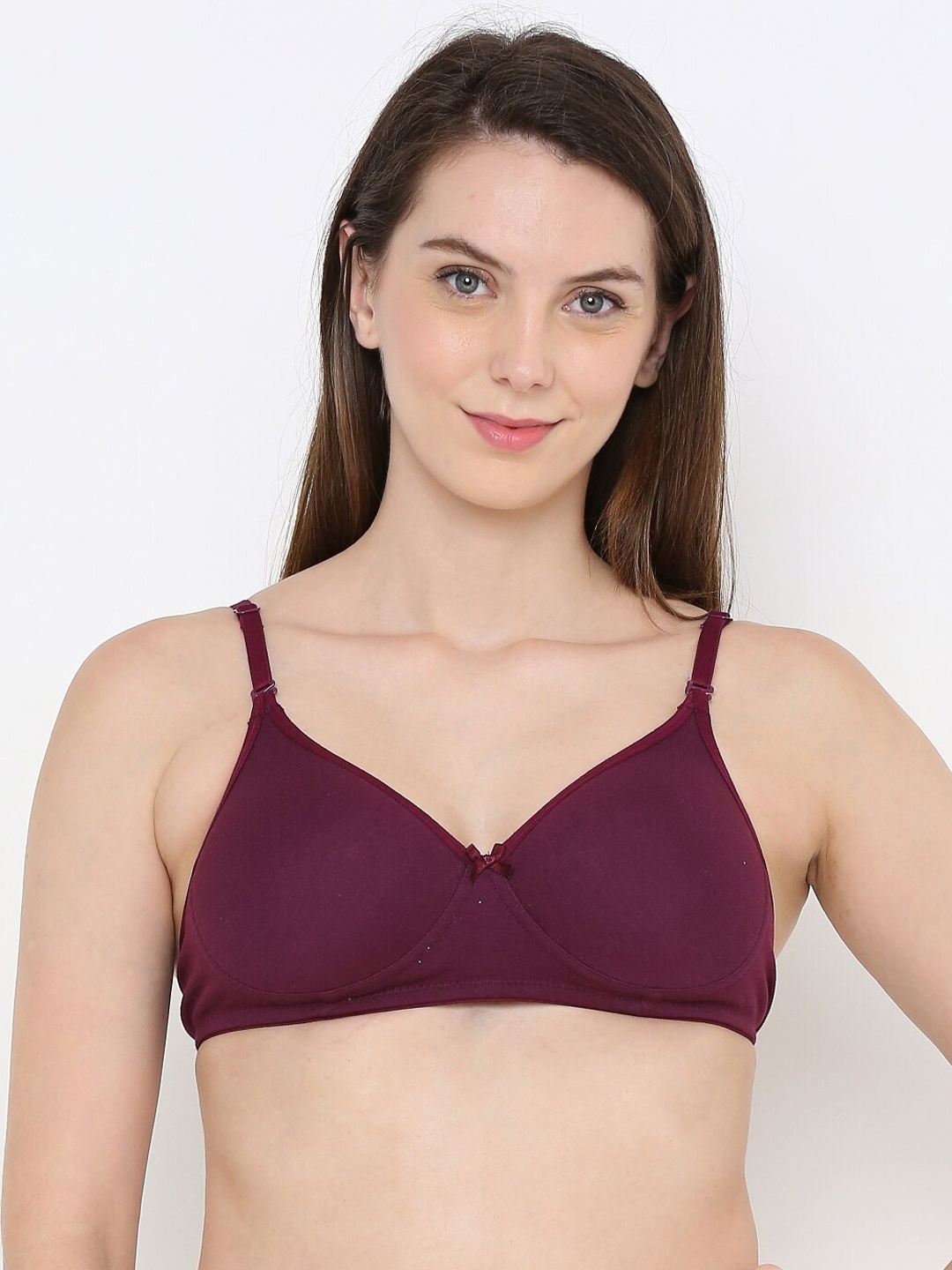 

Berrys Intimatess Burgundy Bra Lightly Padded