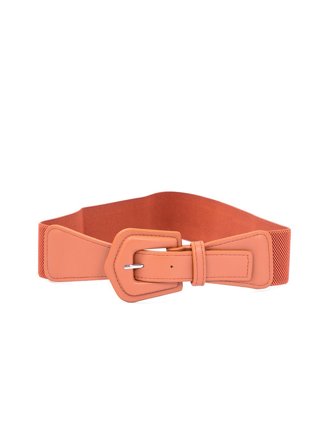 

BANGE Women Peach-Coloured Leather Belt