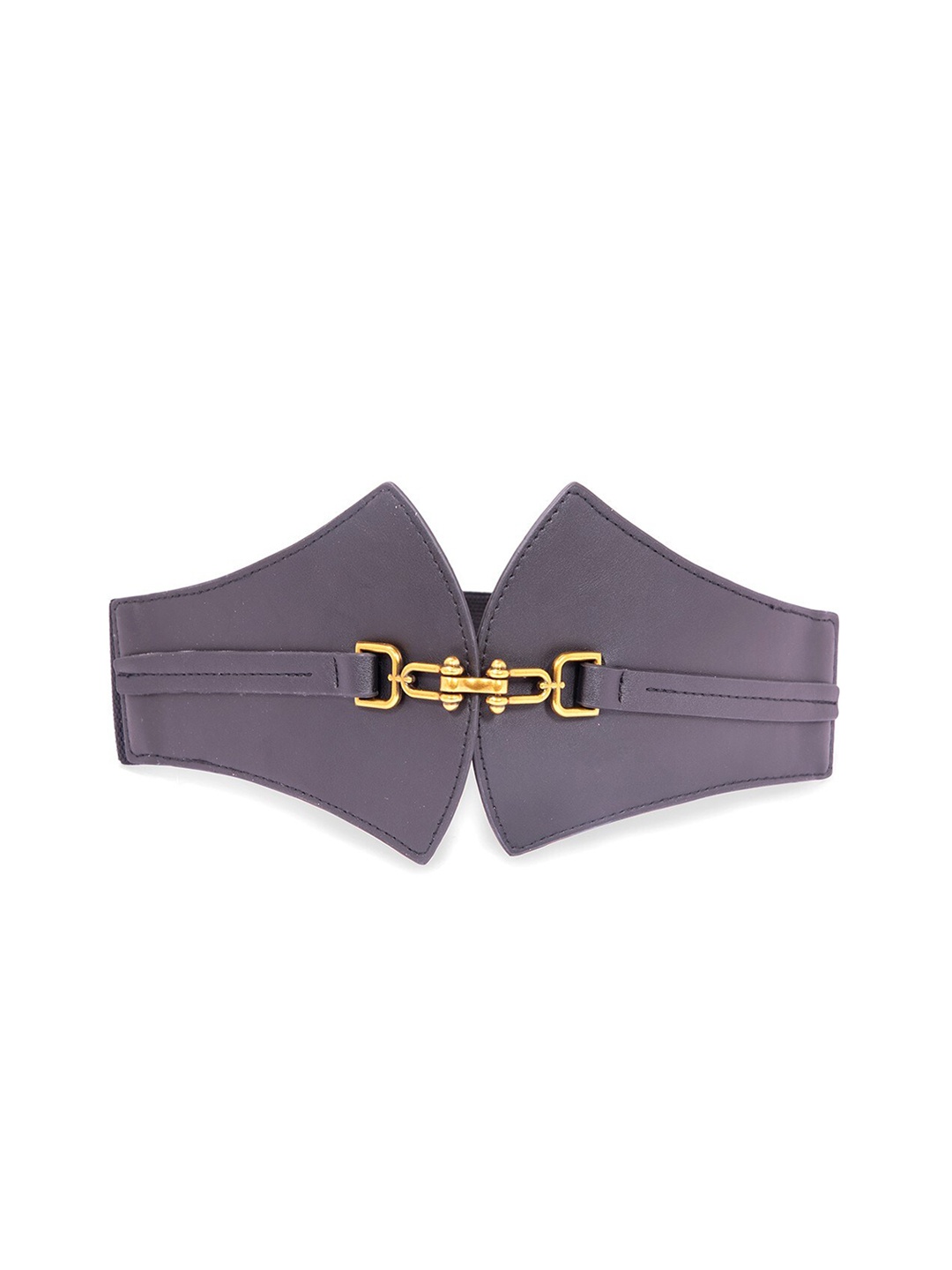 

BANGE Women Black Leather Belt