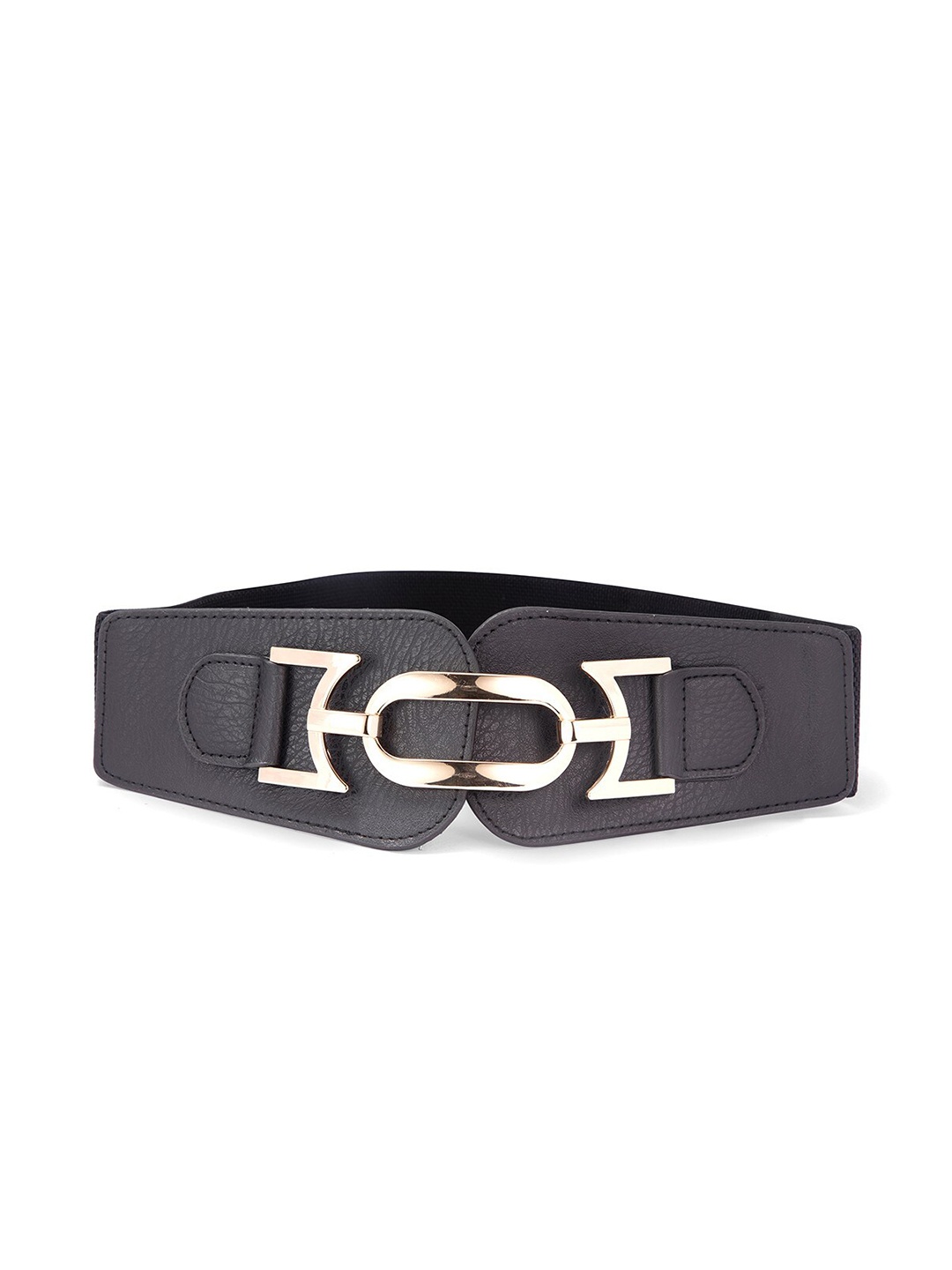 

BANGE Women Black Leather Belt