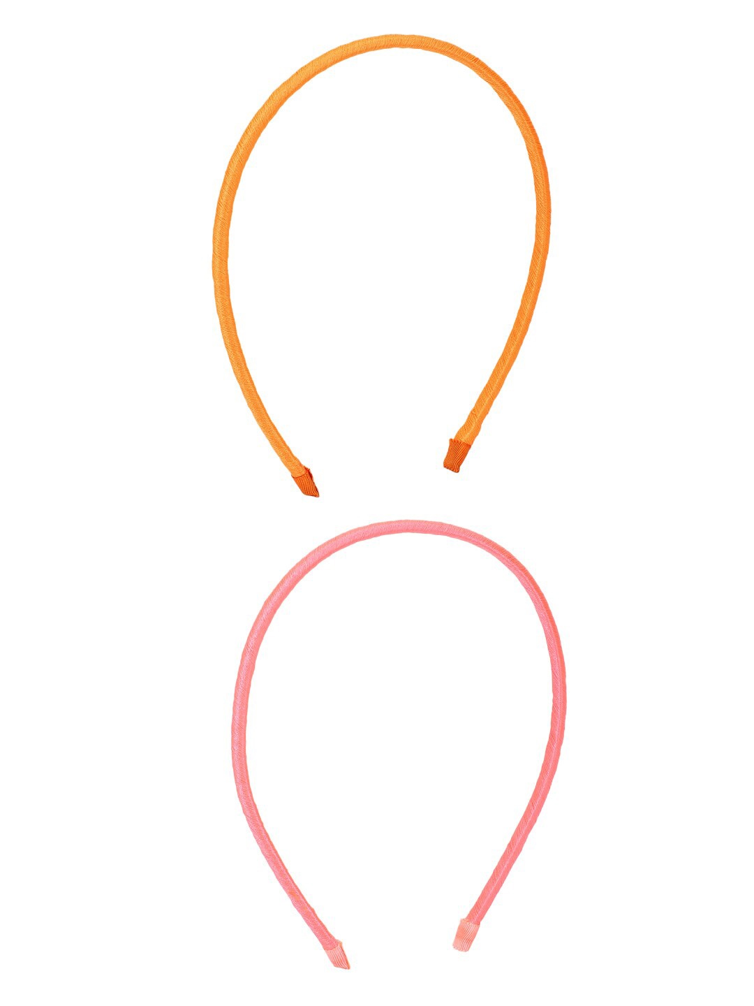 

FOREVER 21 Women Set Of 2 Orange & Fuchsia Hairband