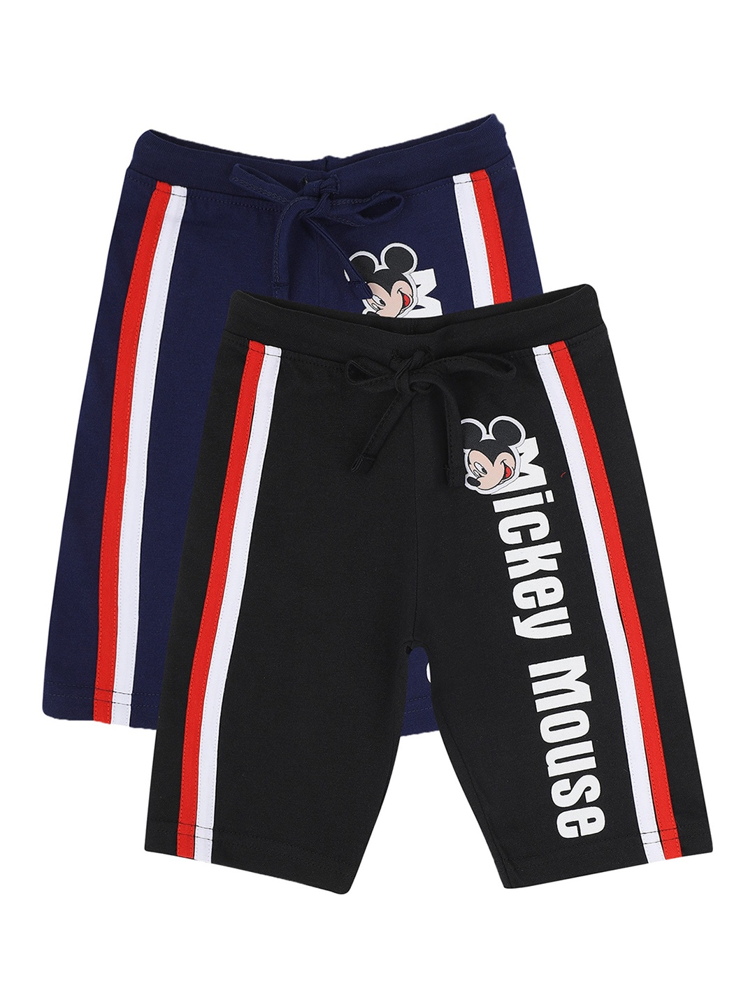

Bodycare Kids Assorted Pack Of 2 Mickey Mouse Printed Cotton Lounge Pants