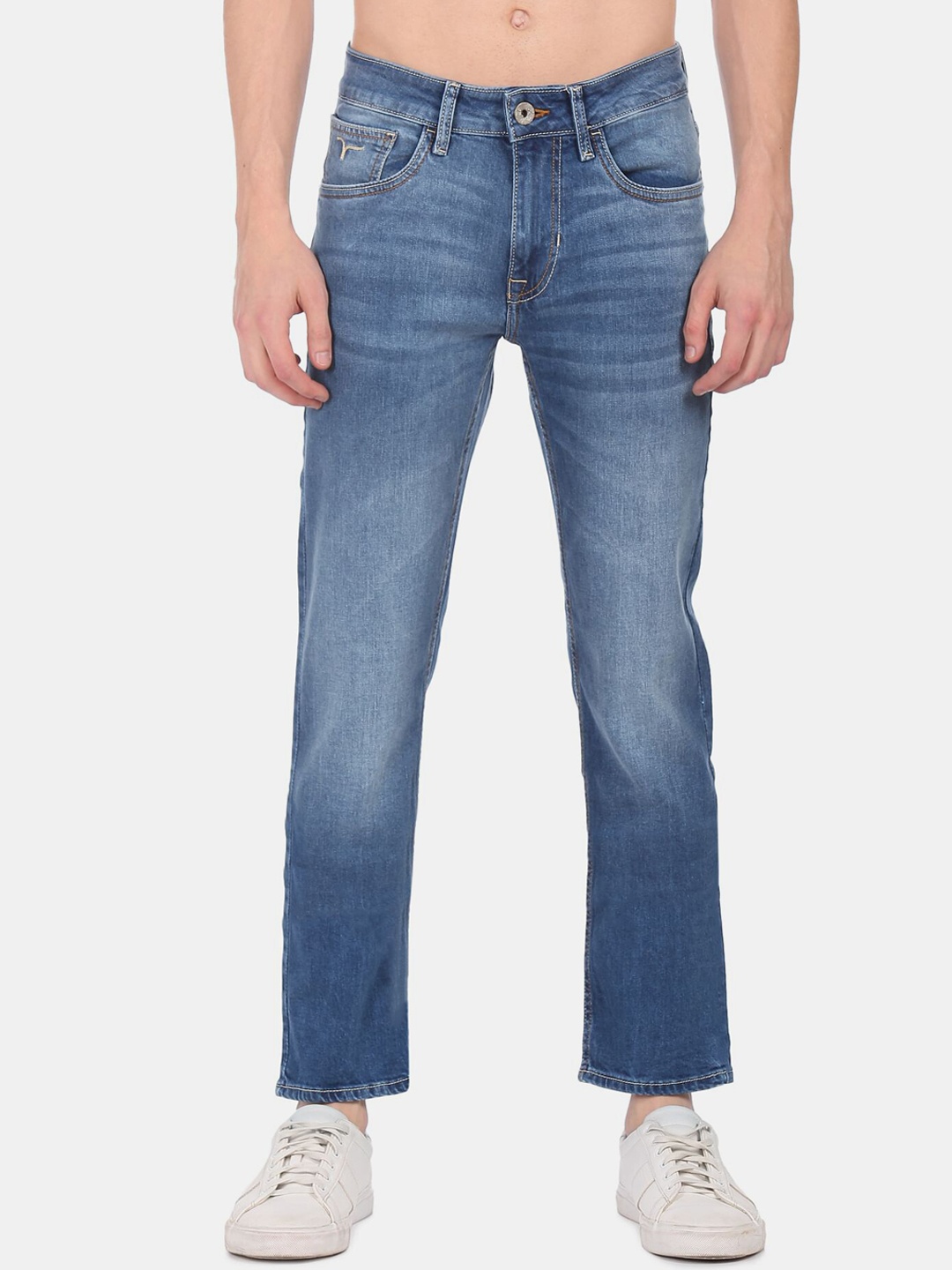 

Flying Machine Men Blue Slim Fit Light Fade Jeans
