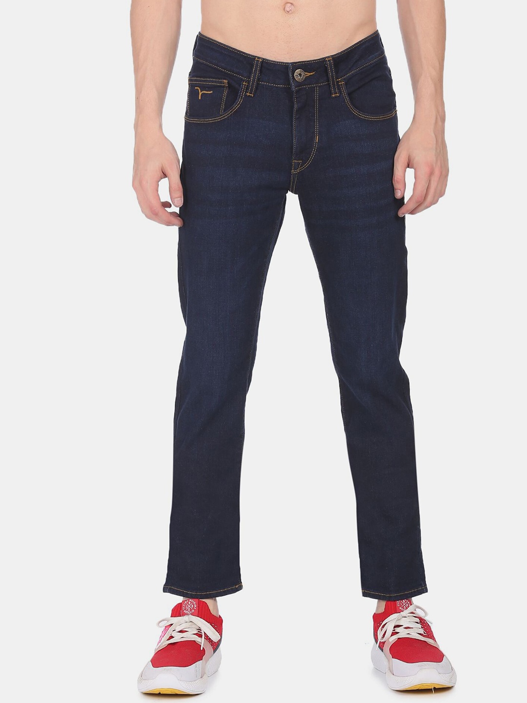 

Flying Machine Men Blue Slim Fit Jeans