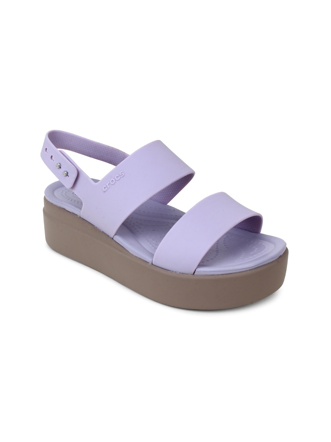 

Crocs Mauve Wedge Heels