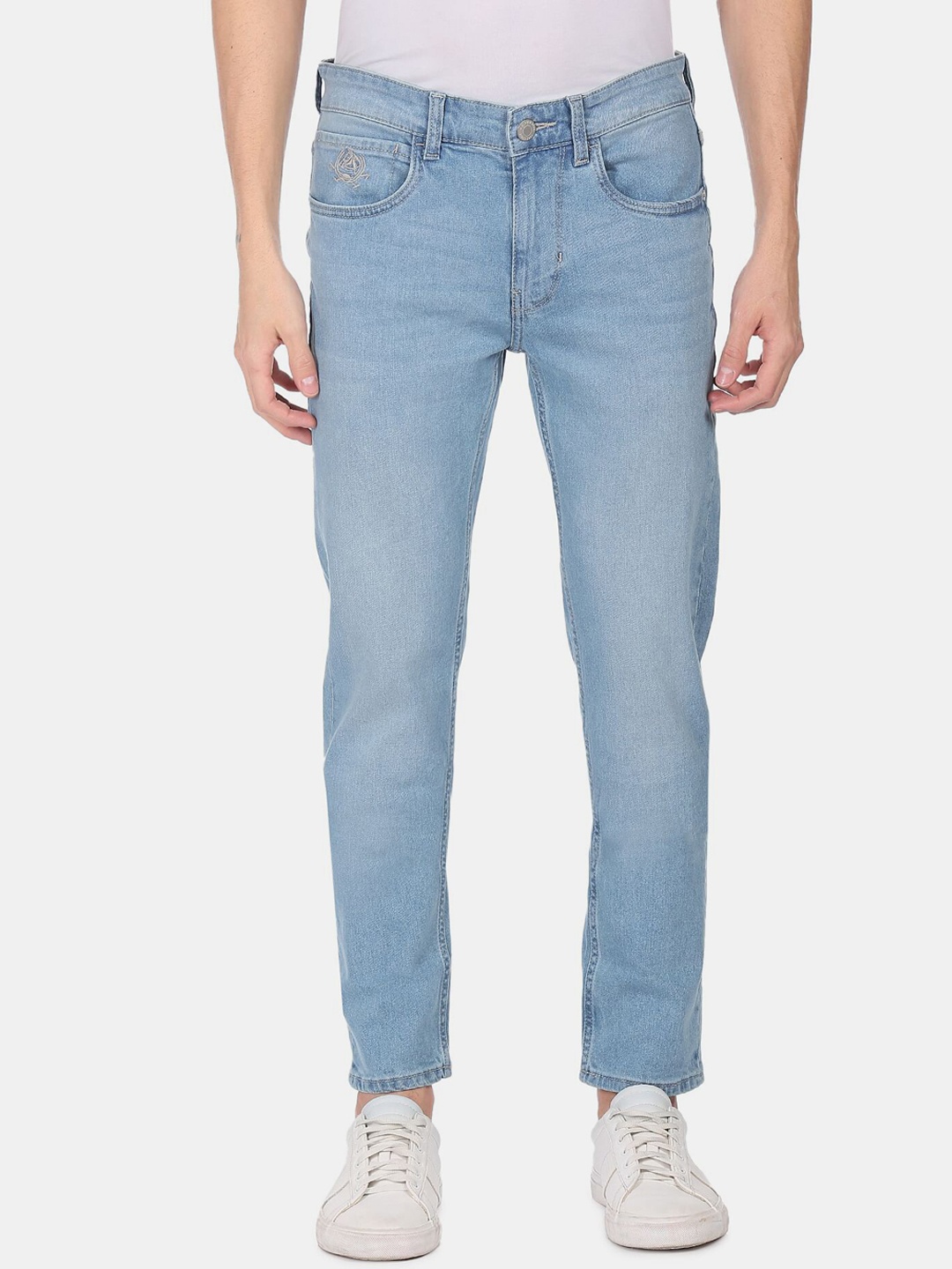 

U.S. Polo Assn. Denim Co. Denim Co. Men Blue Slim Fit Light Fade Jeans