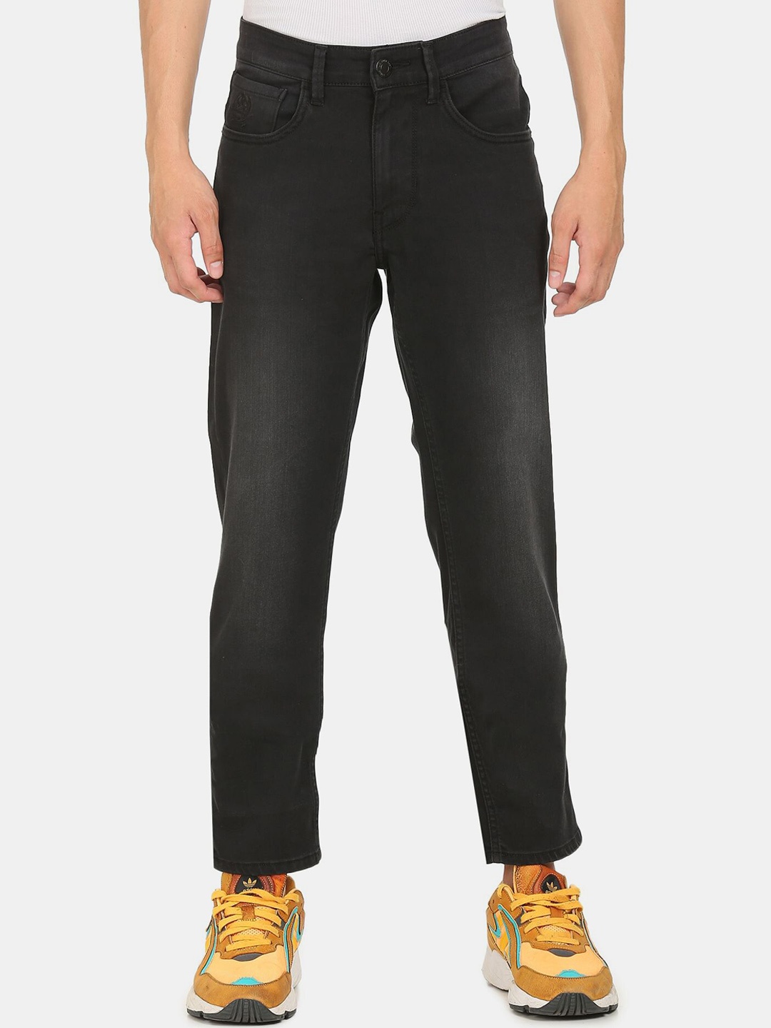 

U.S. Polo Assn. Denim Co. Denim Co. Men Black Slim Fit Light Fade Jeans