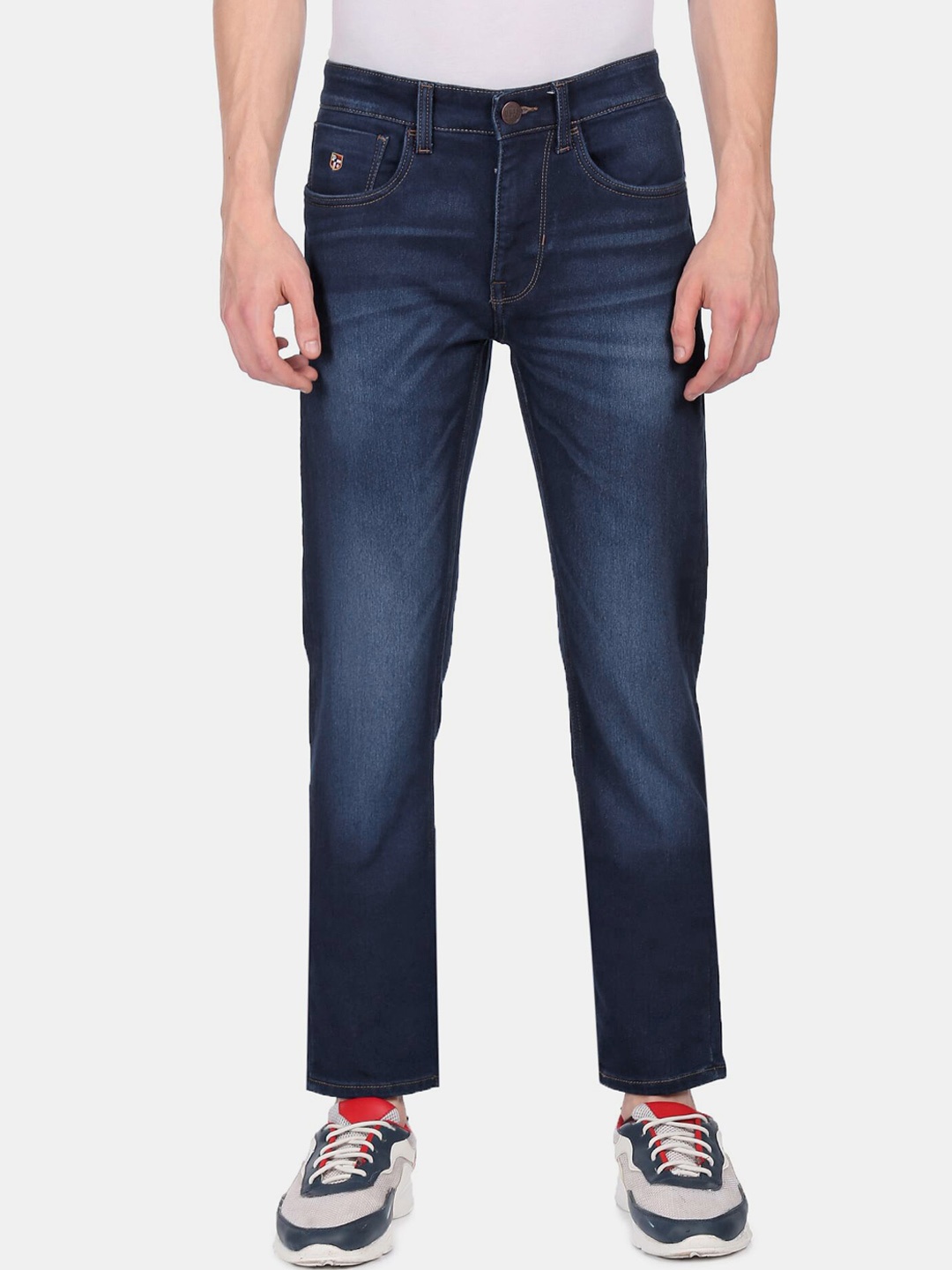 

U.S. Polo Assn. Denim Co. Men Blue Slim Fit Heavy Fade Jeans