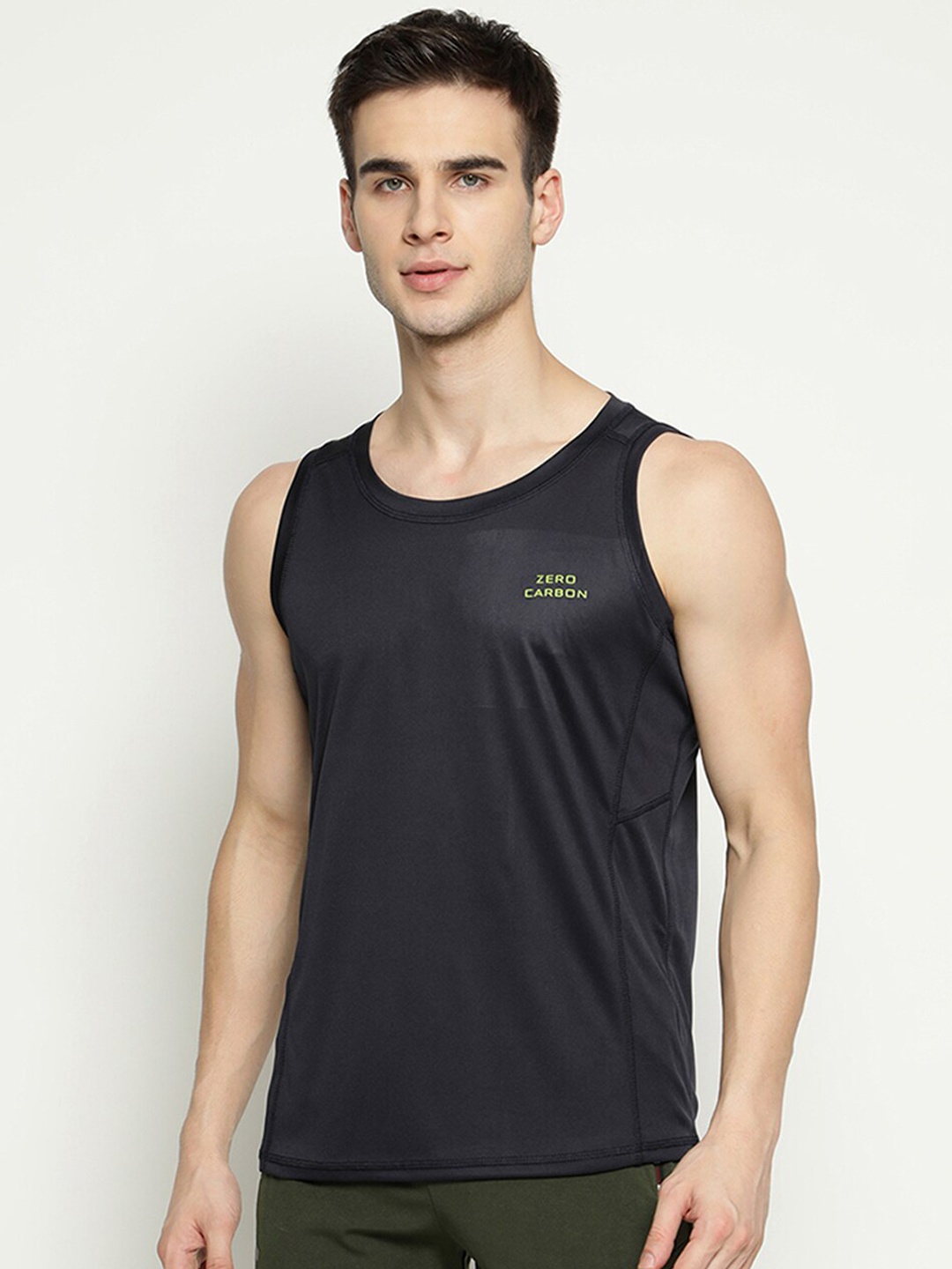 

V2 Value & Variety Men Navy Blue Solid Vest