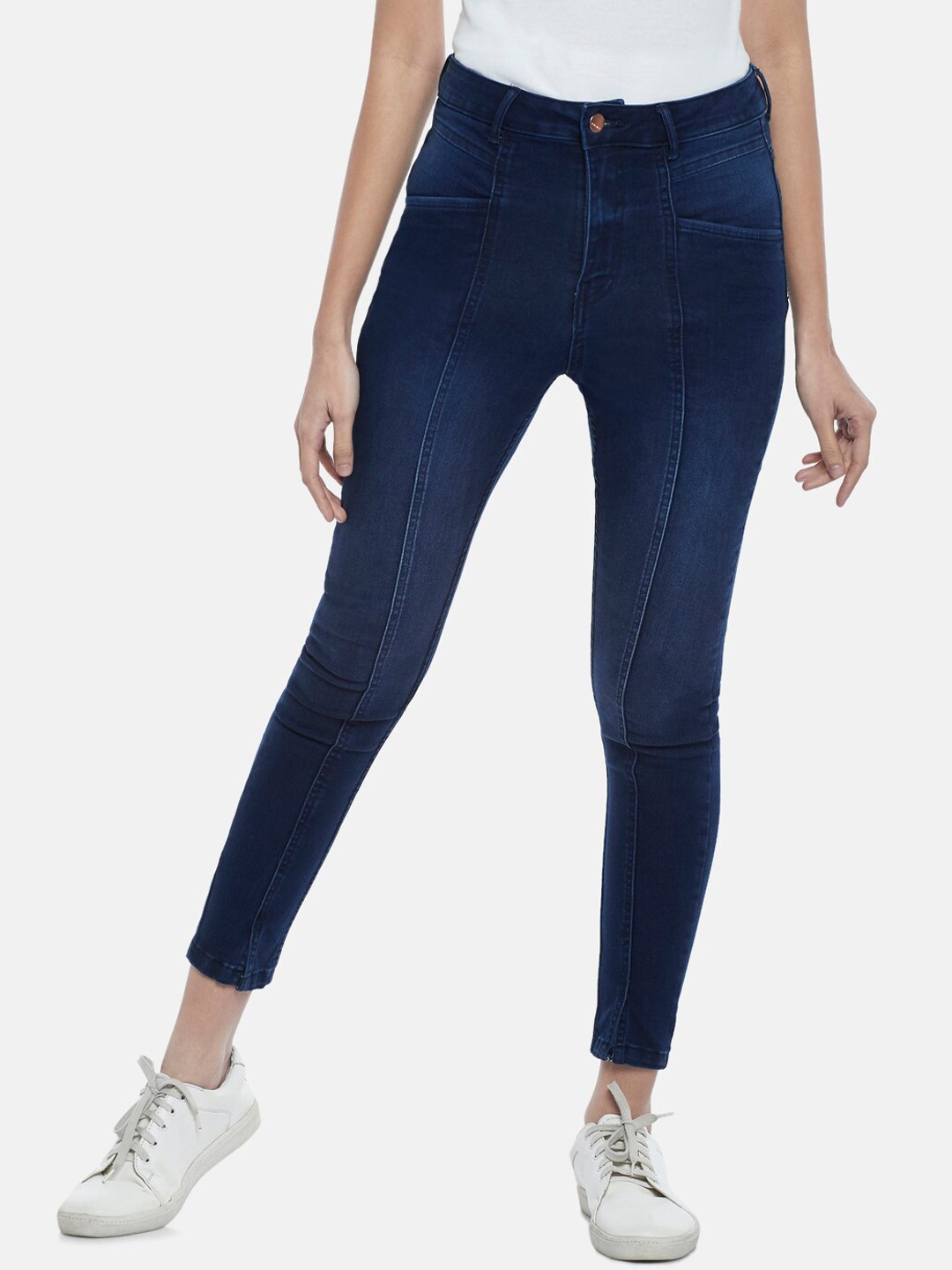 

SF JEANS by Pantaloons Women Blue Skinny Fit High-Rise Jeans