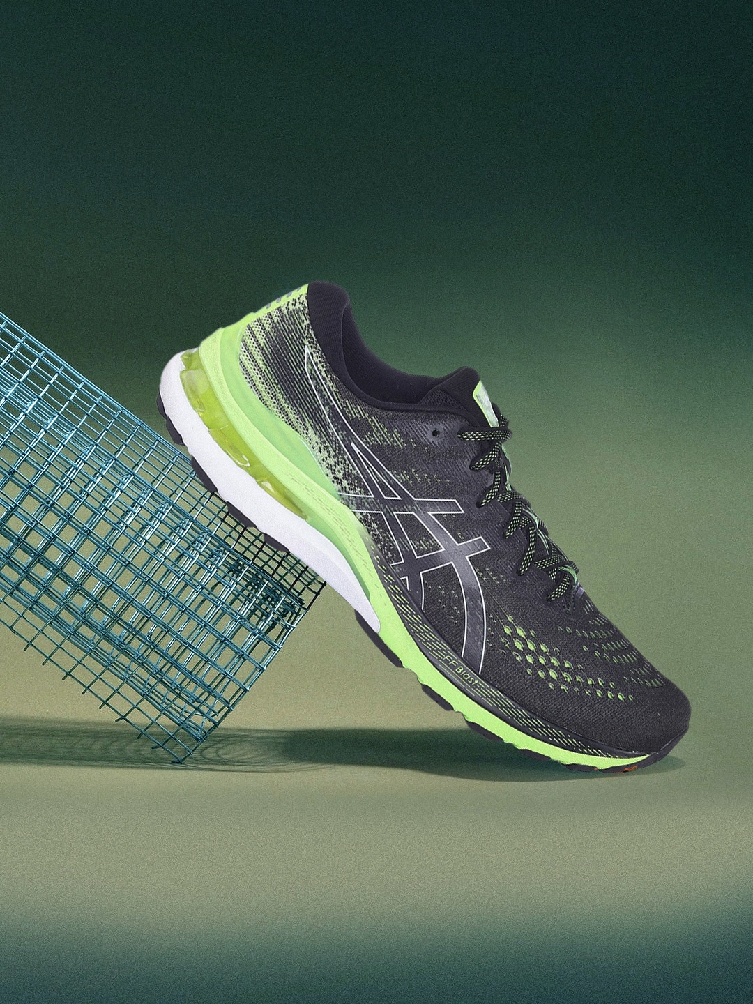 

ASICS Men Black Non-Marking GEL-KAYANO 28 Running Shoes
