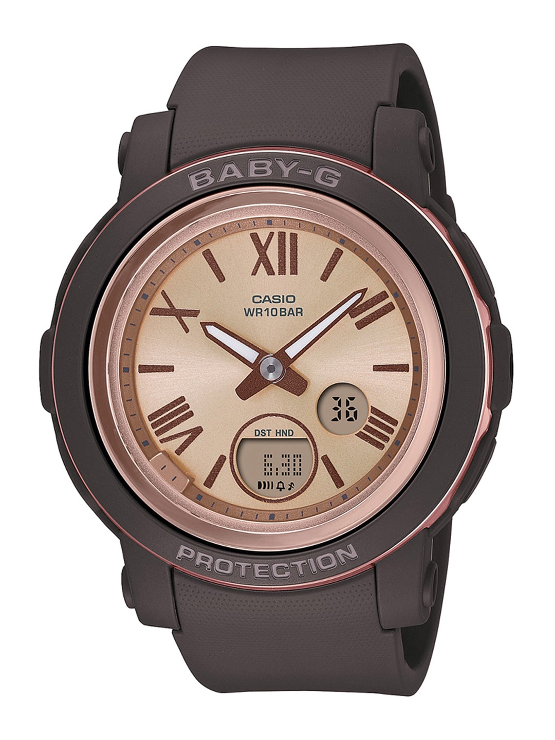 

CASIO Women Pink Dial & Metallic Straps Analogue and Digital Watch