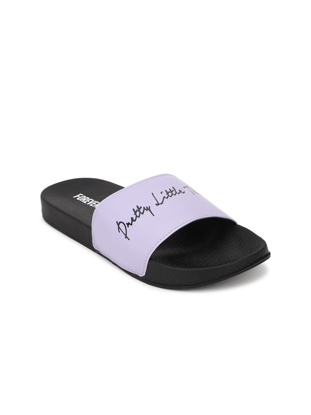 

FOREVER 21 Women Lavender Open Toe Flats