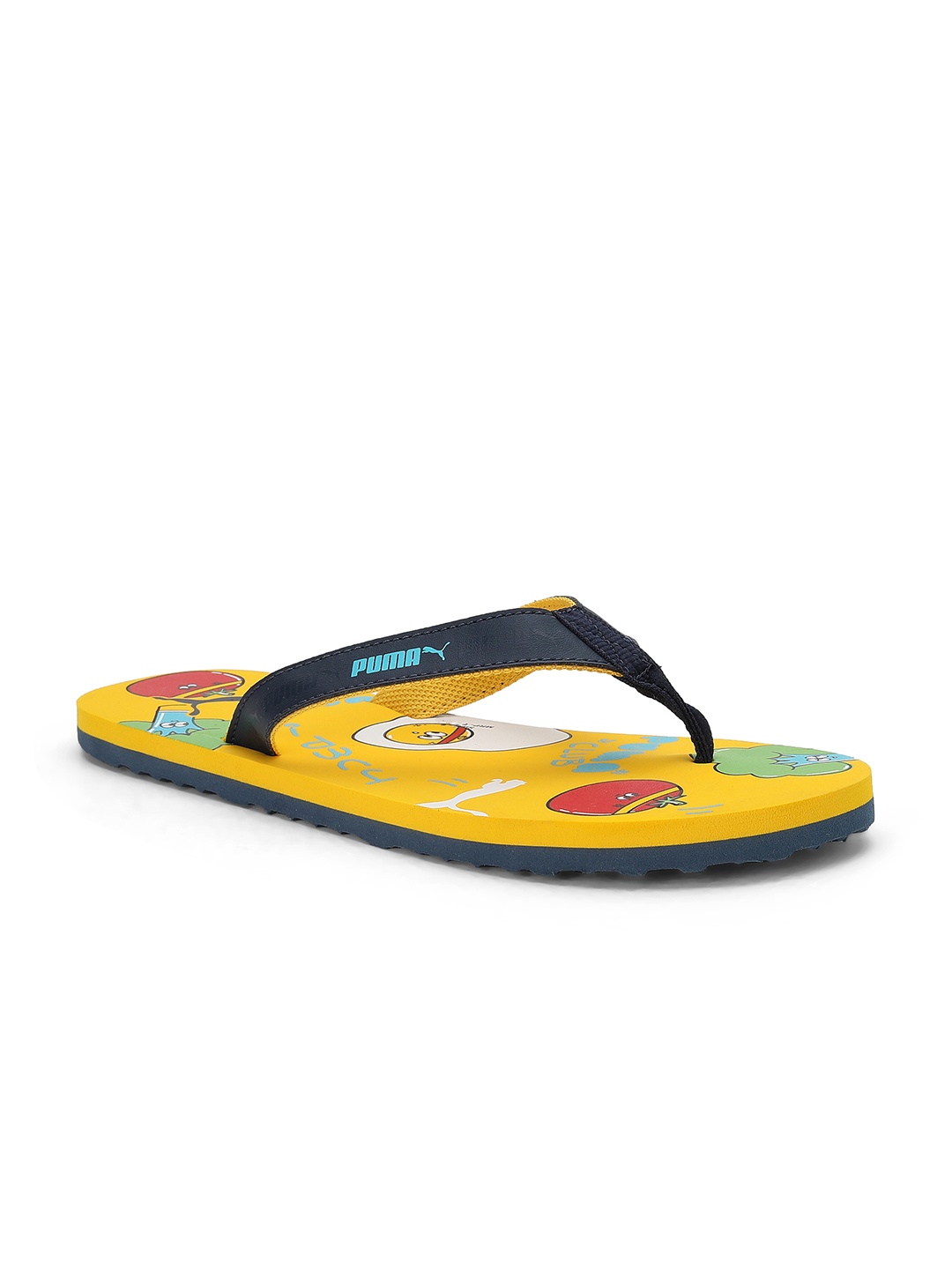 

Puma Boys Red & Blue Printed Thong Flip Flops