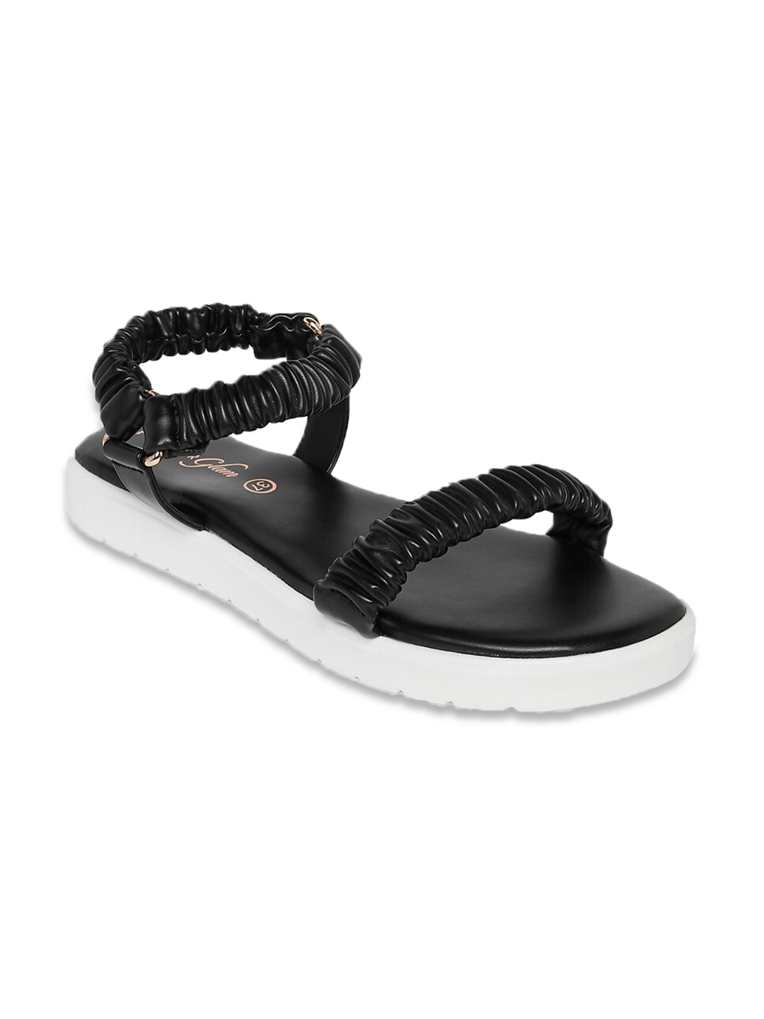 

Forever Glam by Pantaloons Women Black Open Toe Flats