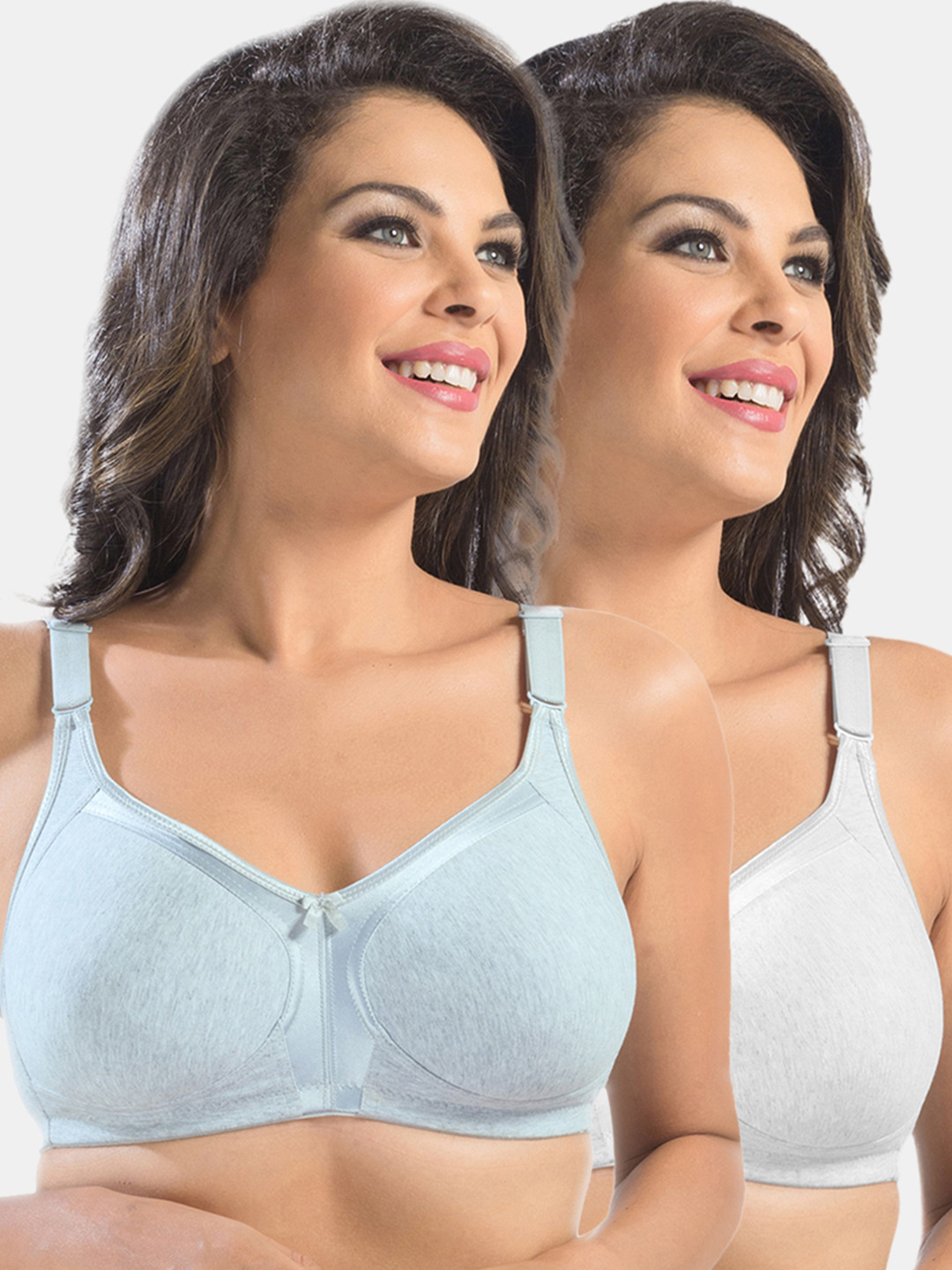 

Sonari Turquoise Pack of 2 Bra, Turquoise blue