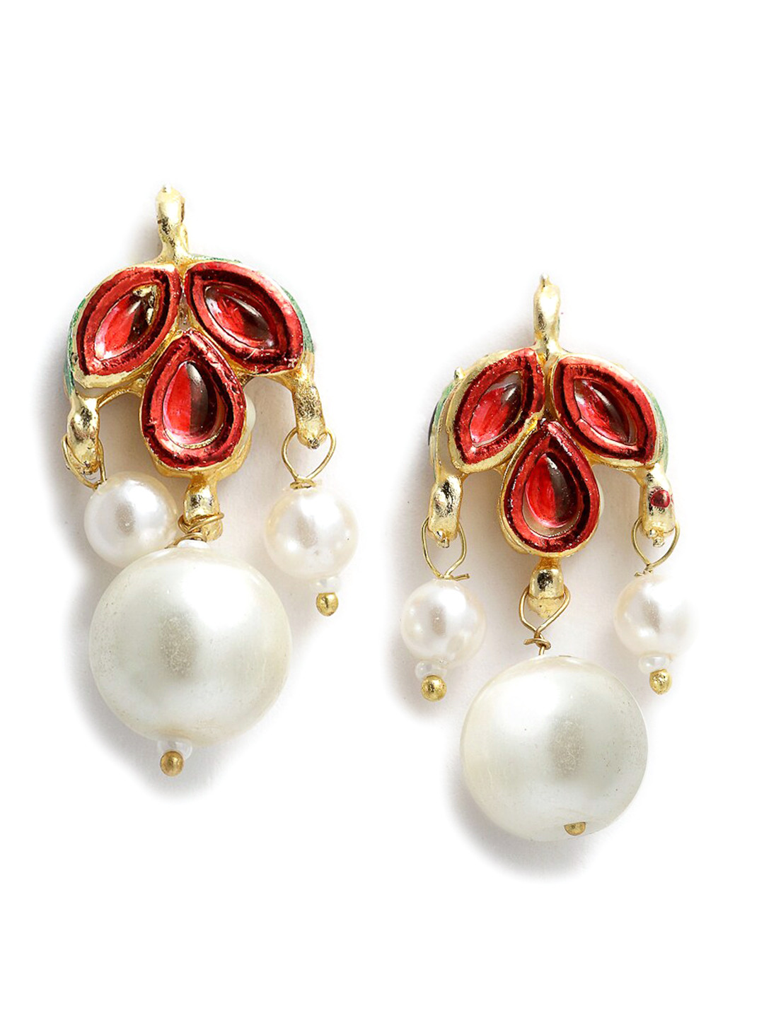 

DUGRISTYLE Red Classic Drop Earrings