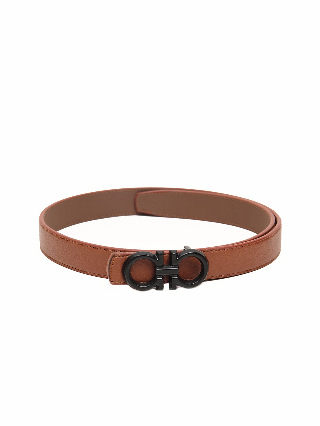 

Calvadoss Women Tan Textured Belt