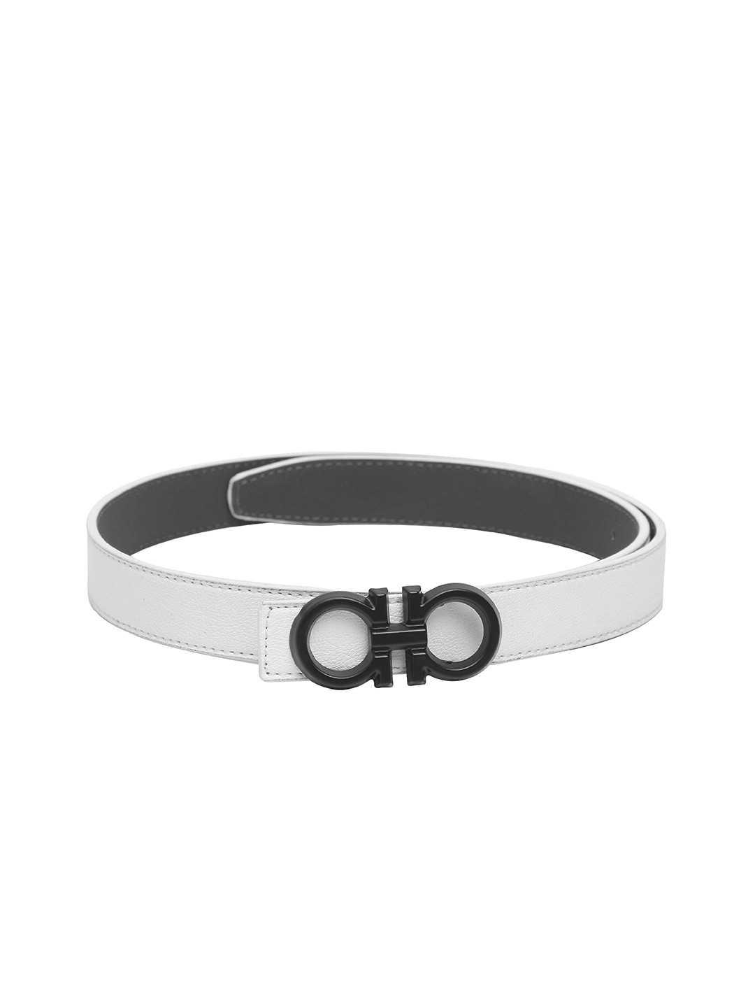 

Calvadoss Women White Textured Belt