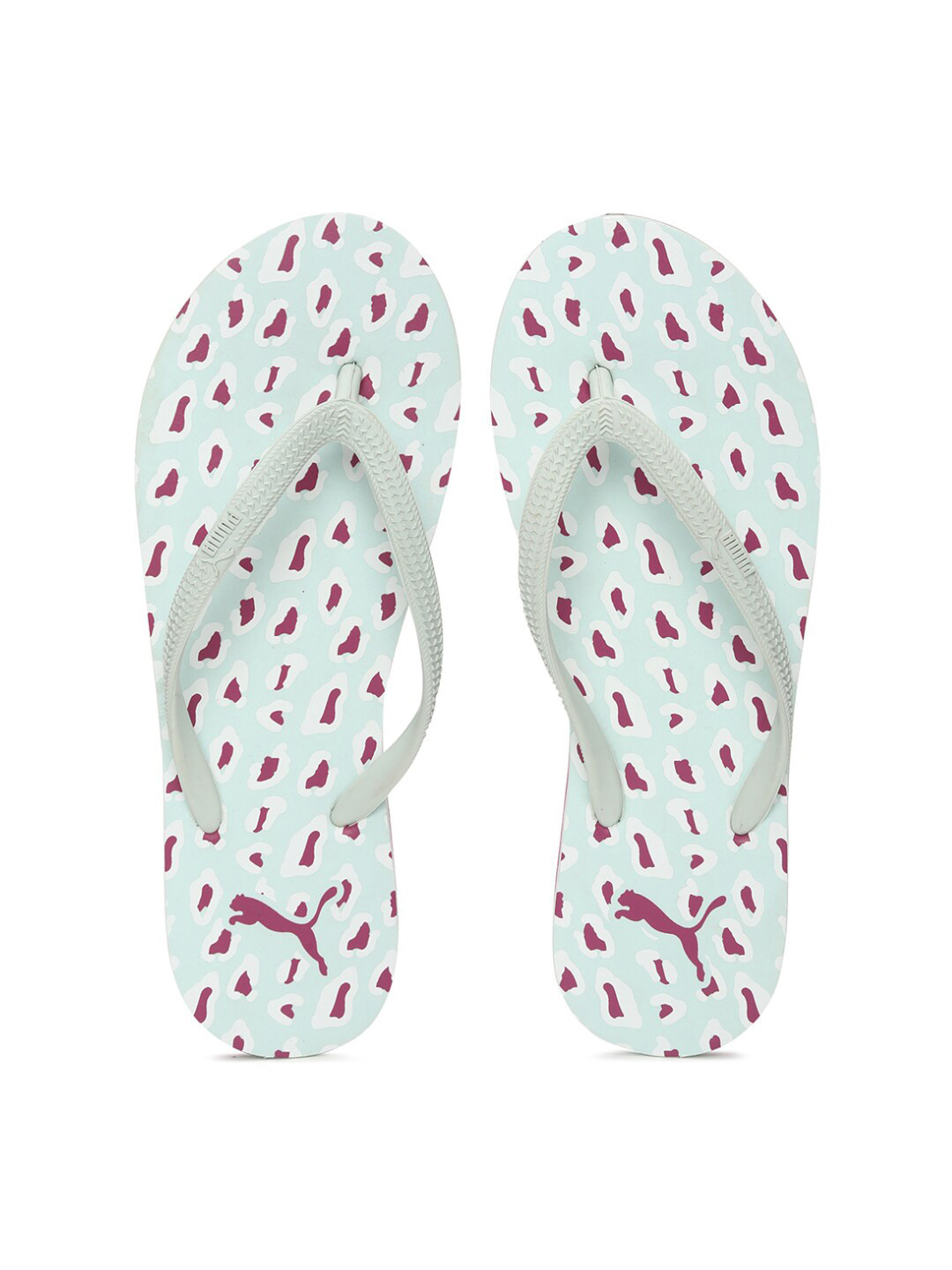 

Puma Women Blue & Red Printed Slip-On