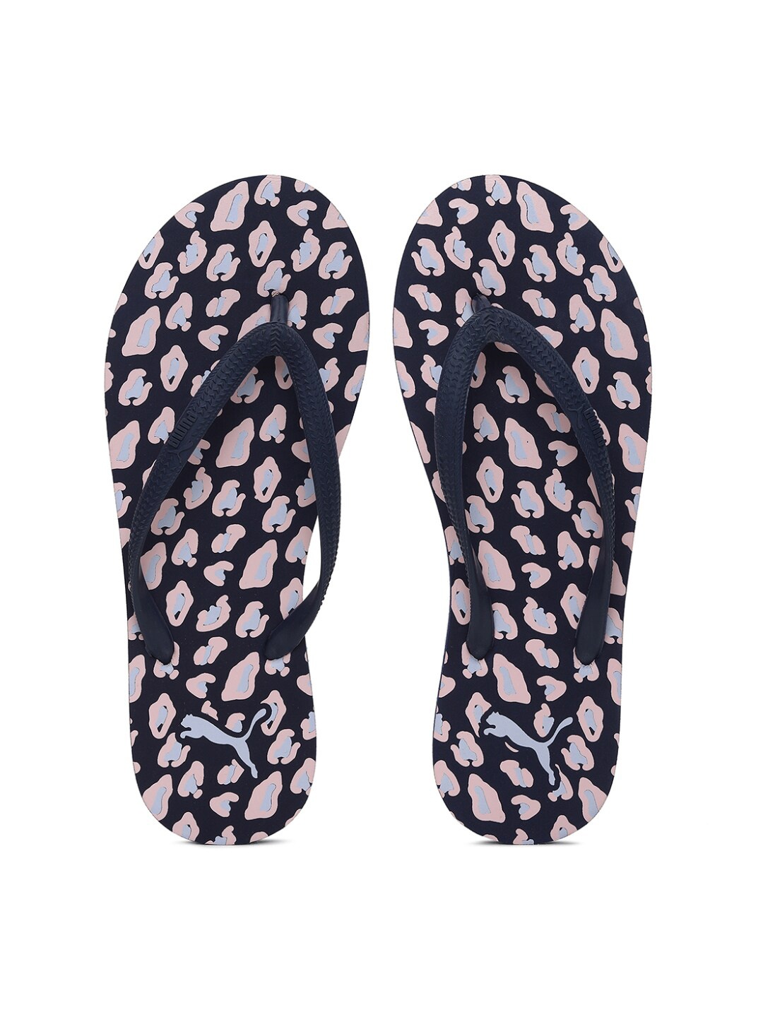 

Puma Women Blue & Pink Printed Thong Flip-Flops