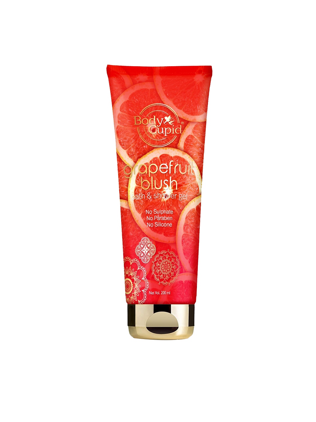 

Body Cupid Grapefruit Blush Bath & Shower Gel - 200 ml, Red