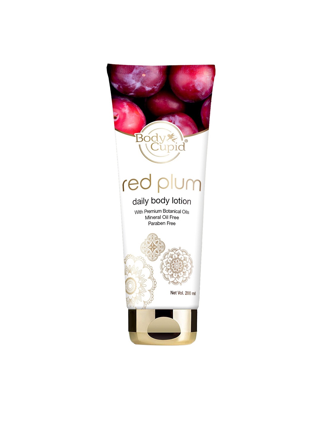 

Body Cupid Red Plum Daily Body Lotion with Premium Botanical Oils - 200 ml, White
