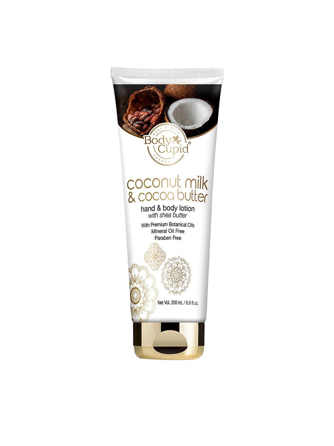 

Body Cupid Coconut Milk & Cocoa Butter Hand & Body Lotion - 200 ml, White