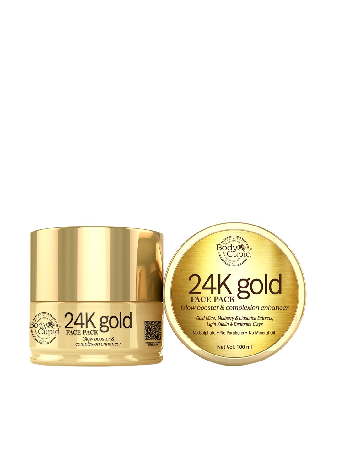 

Body Cupid 24K Gold Face Pack with Mulberry & Liquorice Extract 100 ml