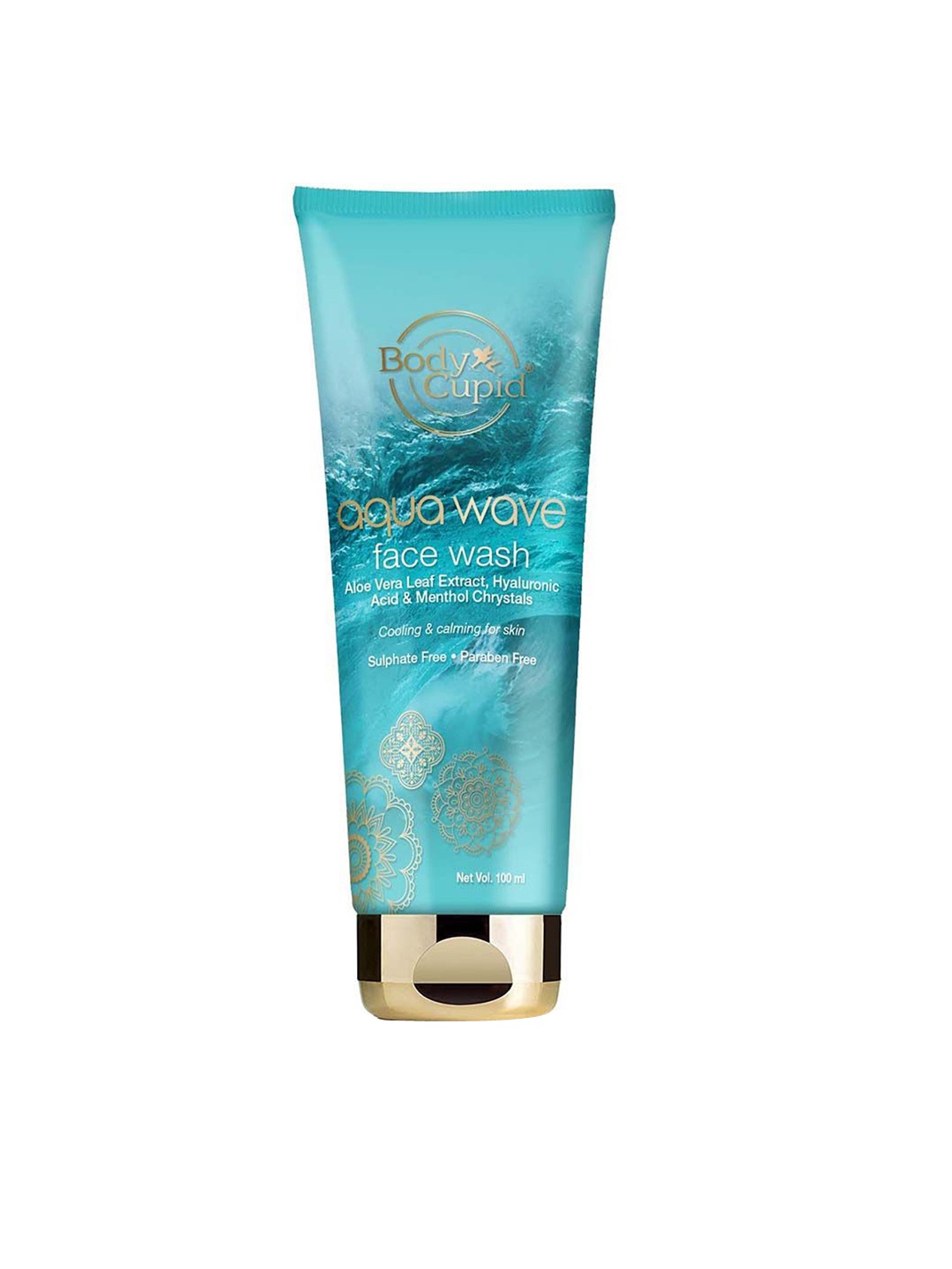 

Body Cupid Aqua Wave Cooling & Calming Face Wash - 100 ml, Blue