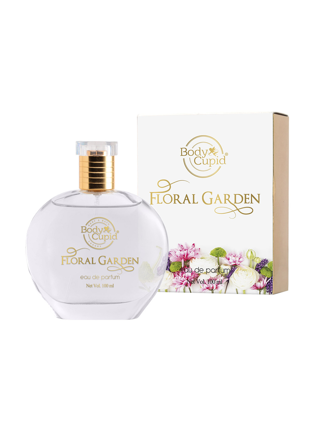 

Body Cupid Women Floral Garden Eau de Parfum 100 ml, White