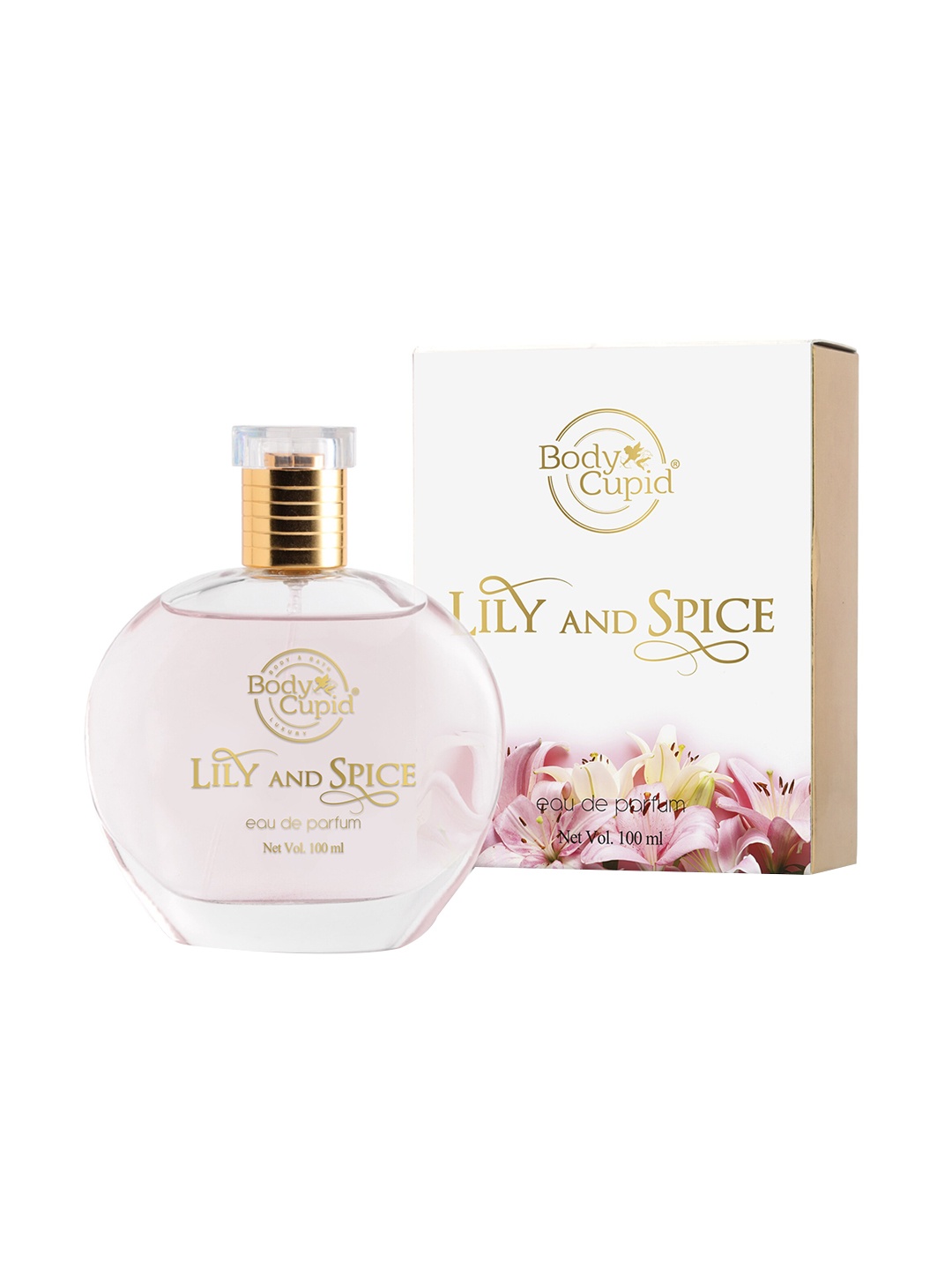 

Body Cupid Women Floral Lily & Spice Eau de Parfum 100 ml, White