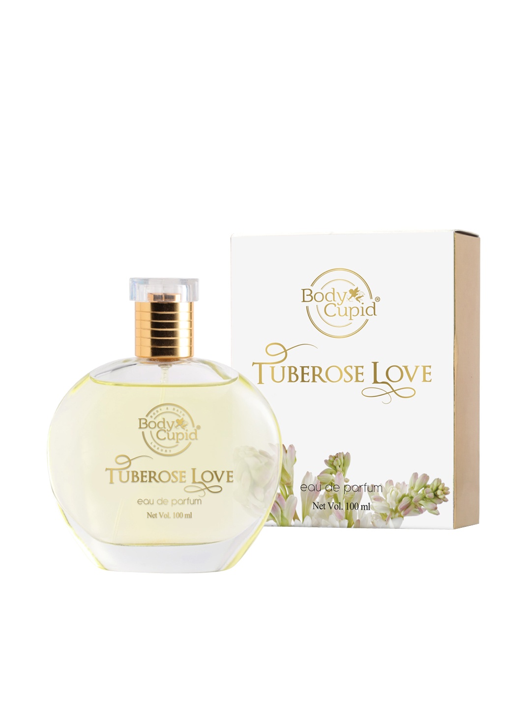 

Body Cupid Women Tuberose Love Eau De Parfum - 100 ml, Cream