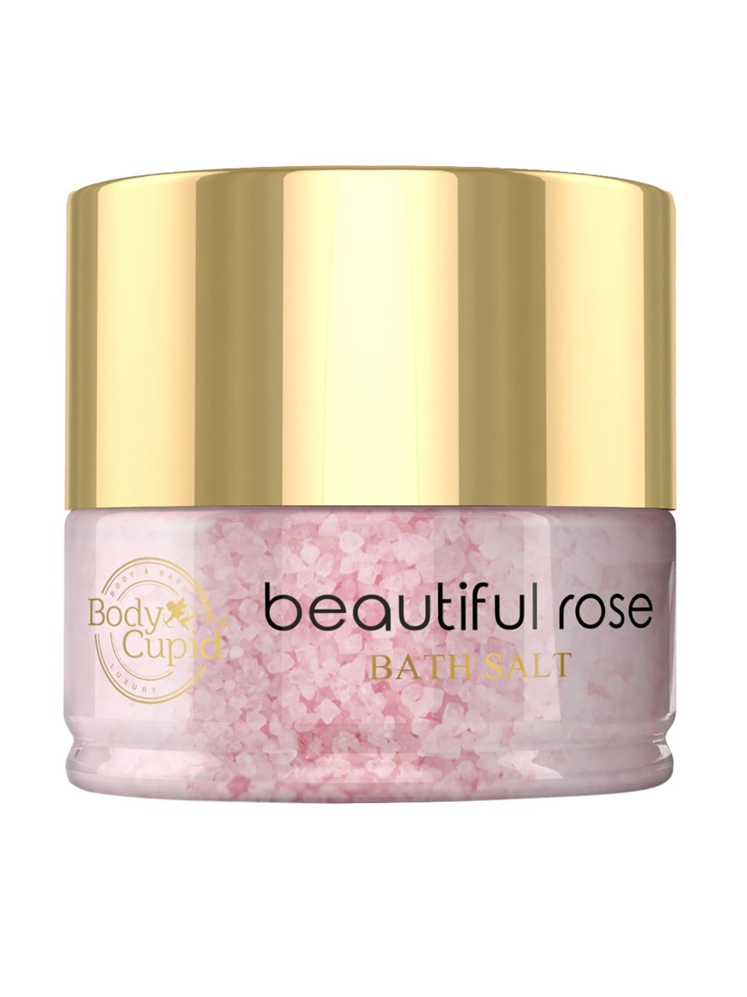 

Body Cupid Beautiful Rose Bath Salt with Essential Oil - 200 ml, Pink