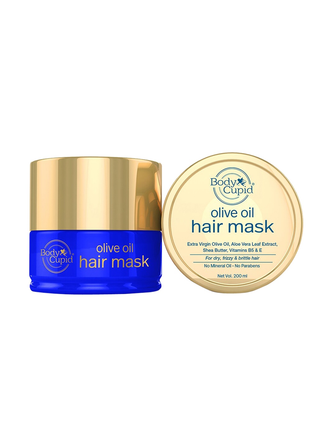 

Body Cupid Olive Oil Hair Mask - 200 ml, Blue