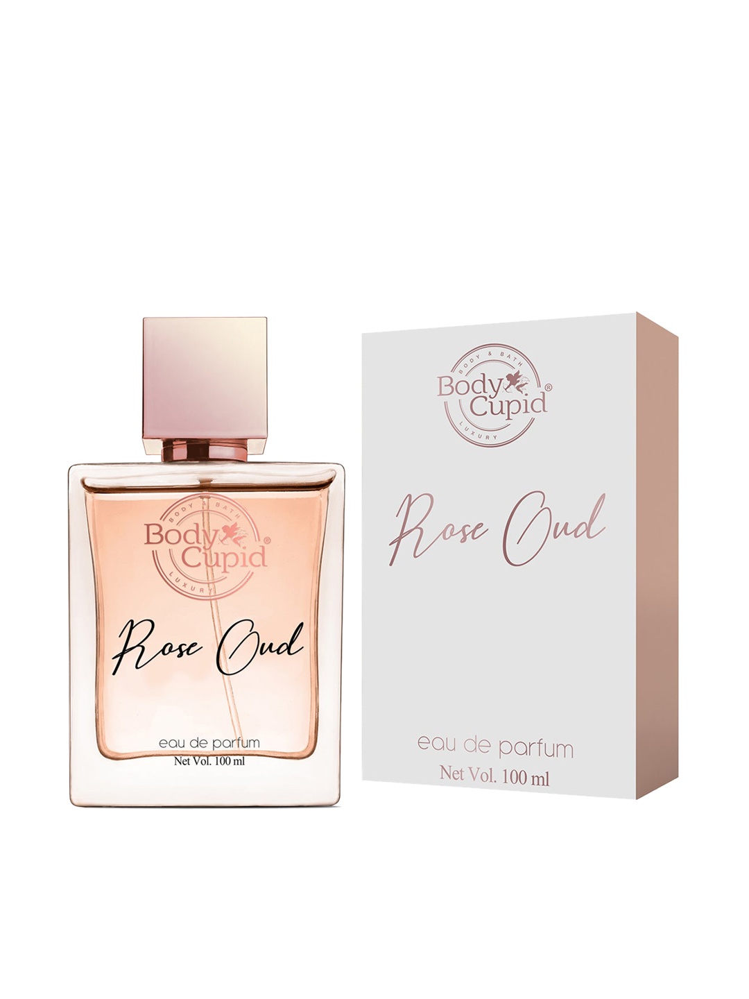 

Body Cupid Women Rose Oud Eau de Parfum - 100 ml, Pink