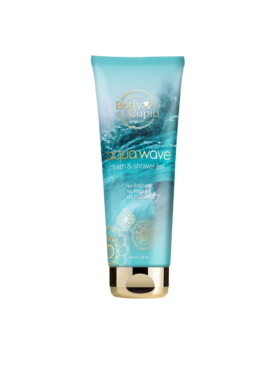 

Body Cupid Aqua Wave Bath & Shower Gel with Shea Butter - 200 ml, Blue