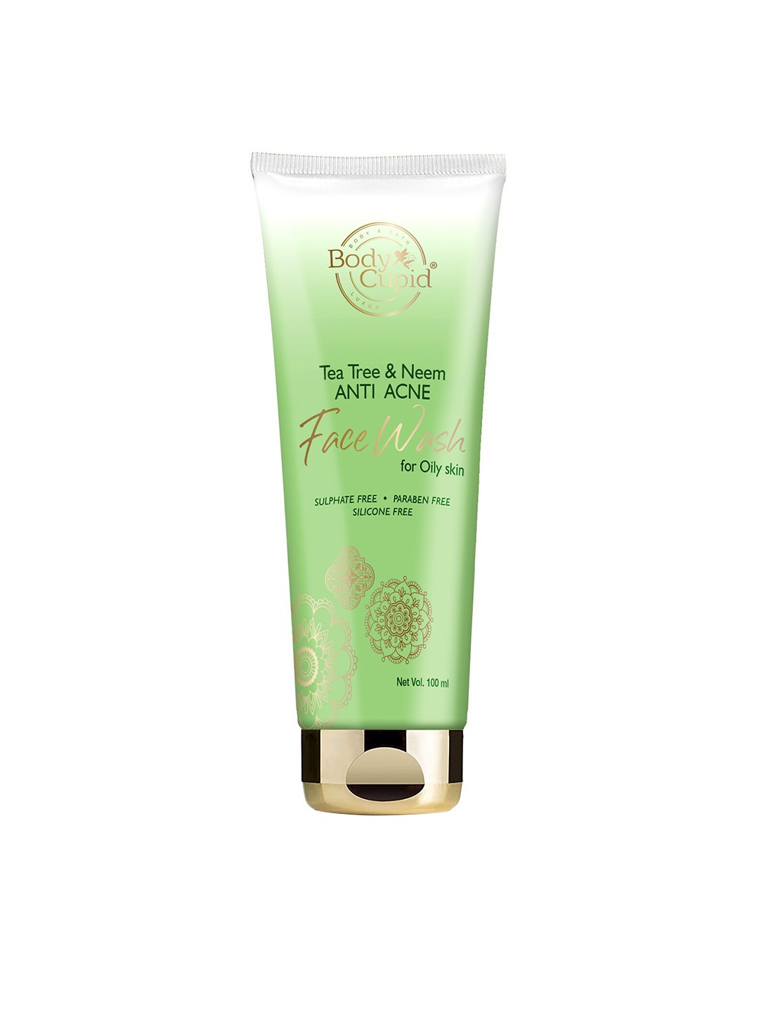 

Body Cupid Tea Tree & Neem Anti Acne Face Wash - 100 ml, Green