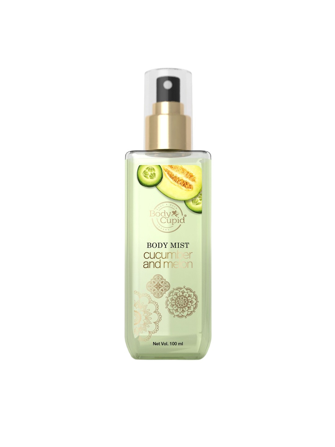 

Body Cupid Women Cucumber & Melon Body Mist - 100 ml, Green