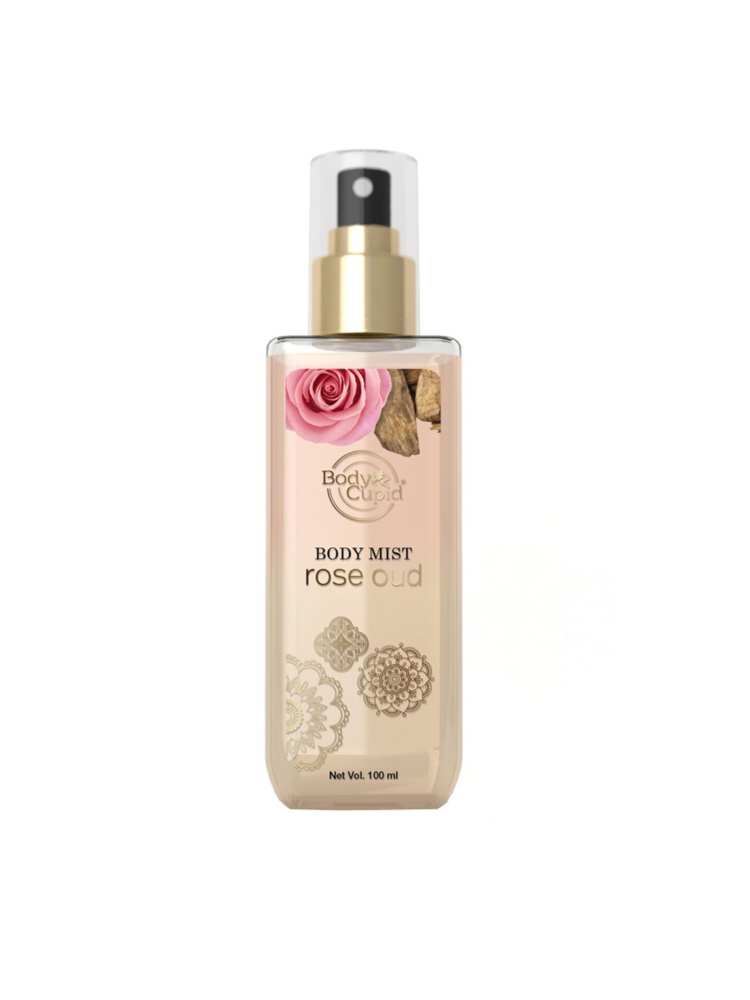 

Body Cupid Women Rose Oud Body Mist 100 ml, Peach