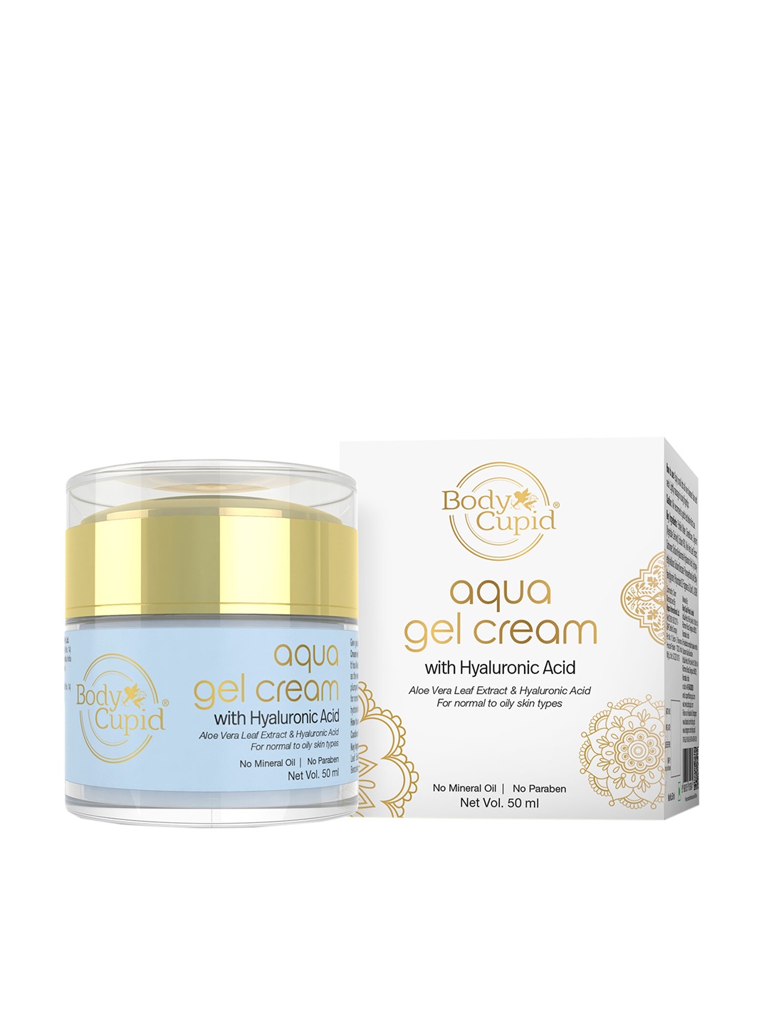 

Body Cupid Aqua Gel Cream with Hyaluronic acid - 50 ml, Blue