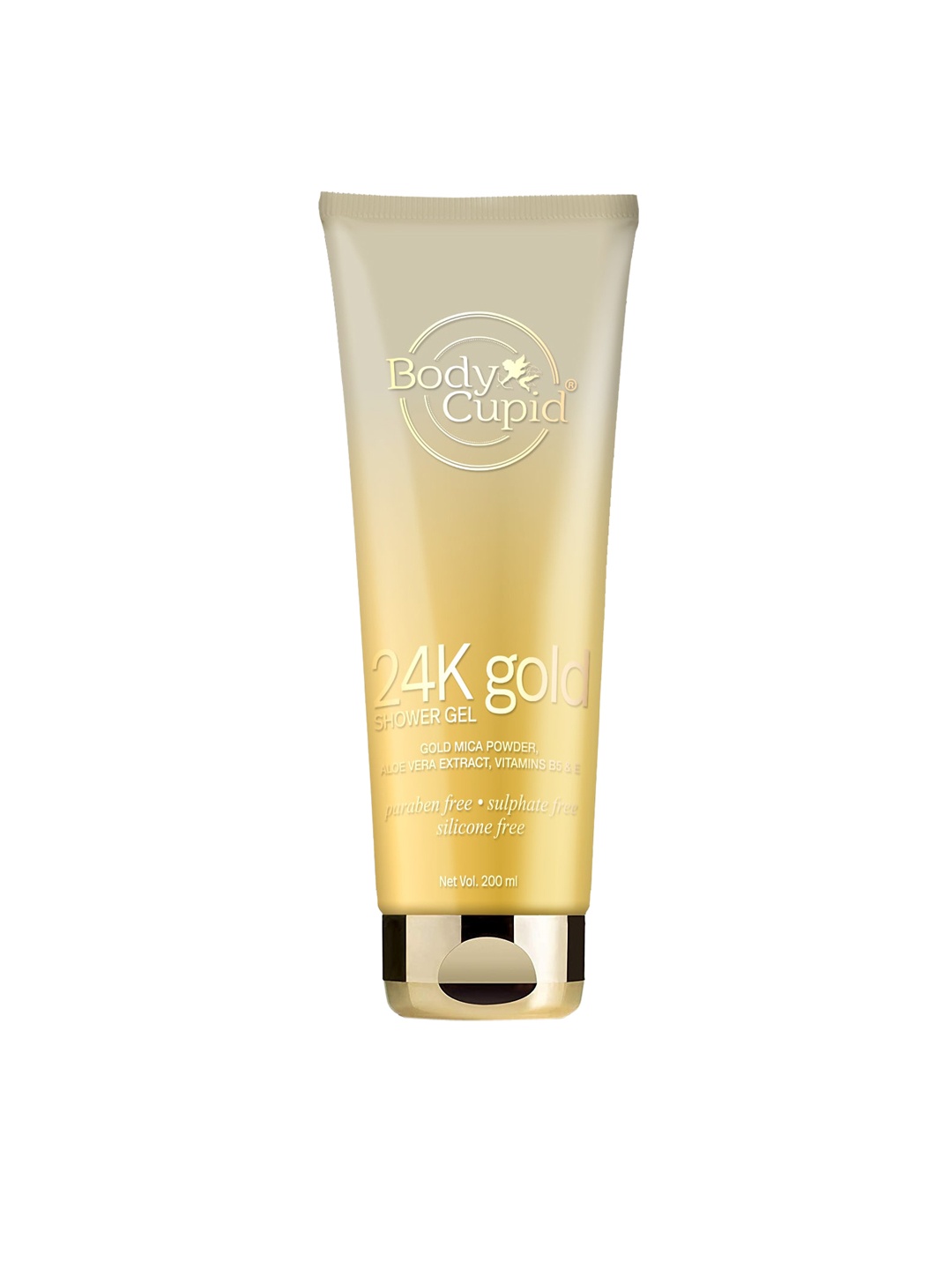 

Body Cupid 24K Gold Shower Gel with Aloe Vera Extract - 200 ml