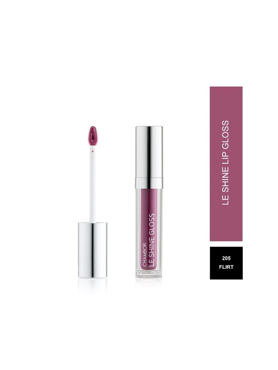 

Chambor Le Shine Lip Gloss 4.5 ml - Flirt 205, Mauve