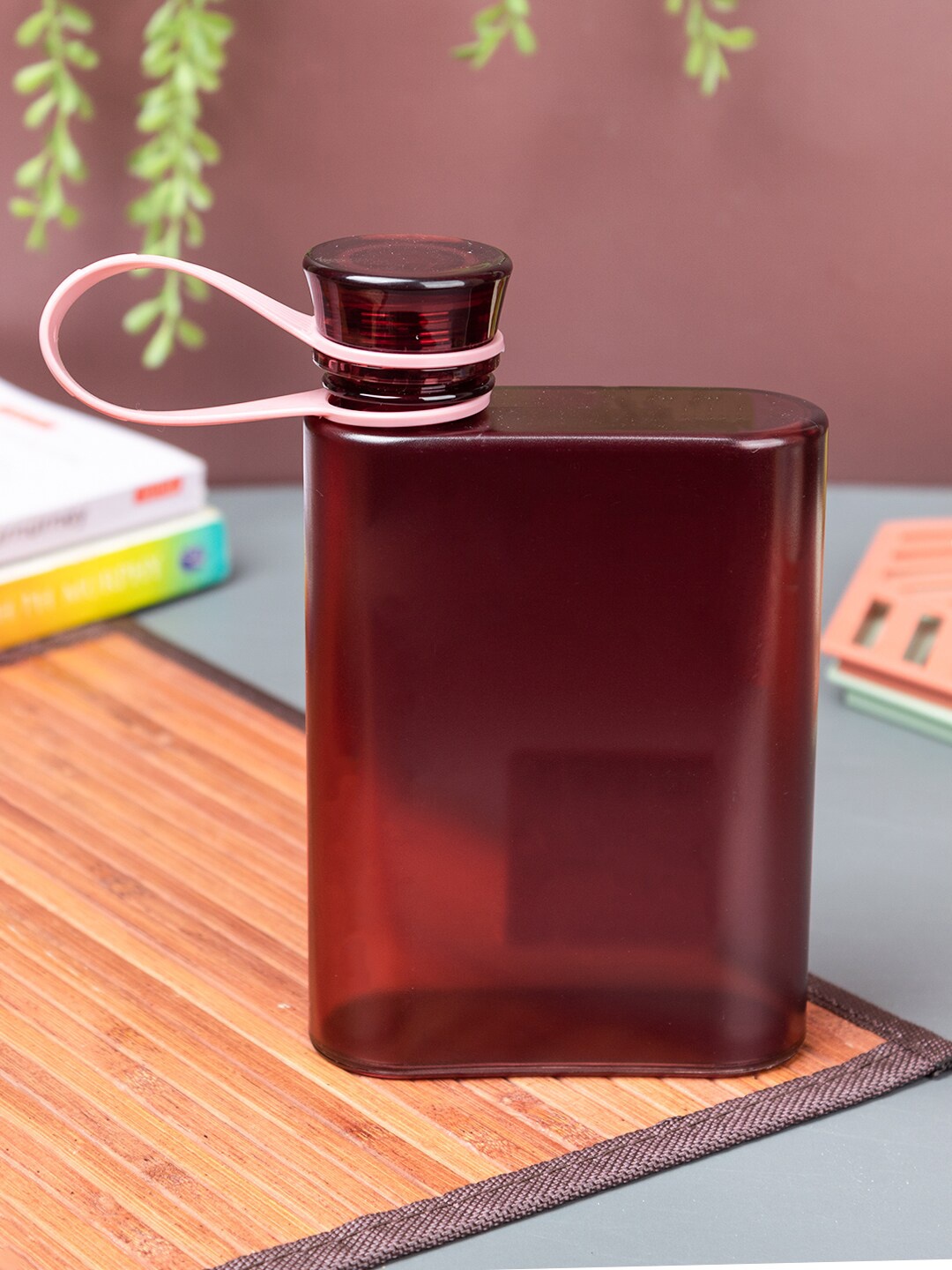 

MARKET99 Red Translucent Water Bottle 380 ml