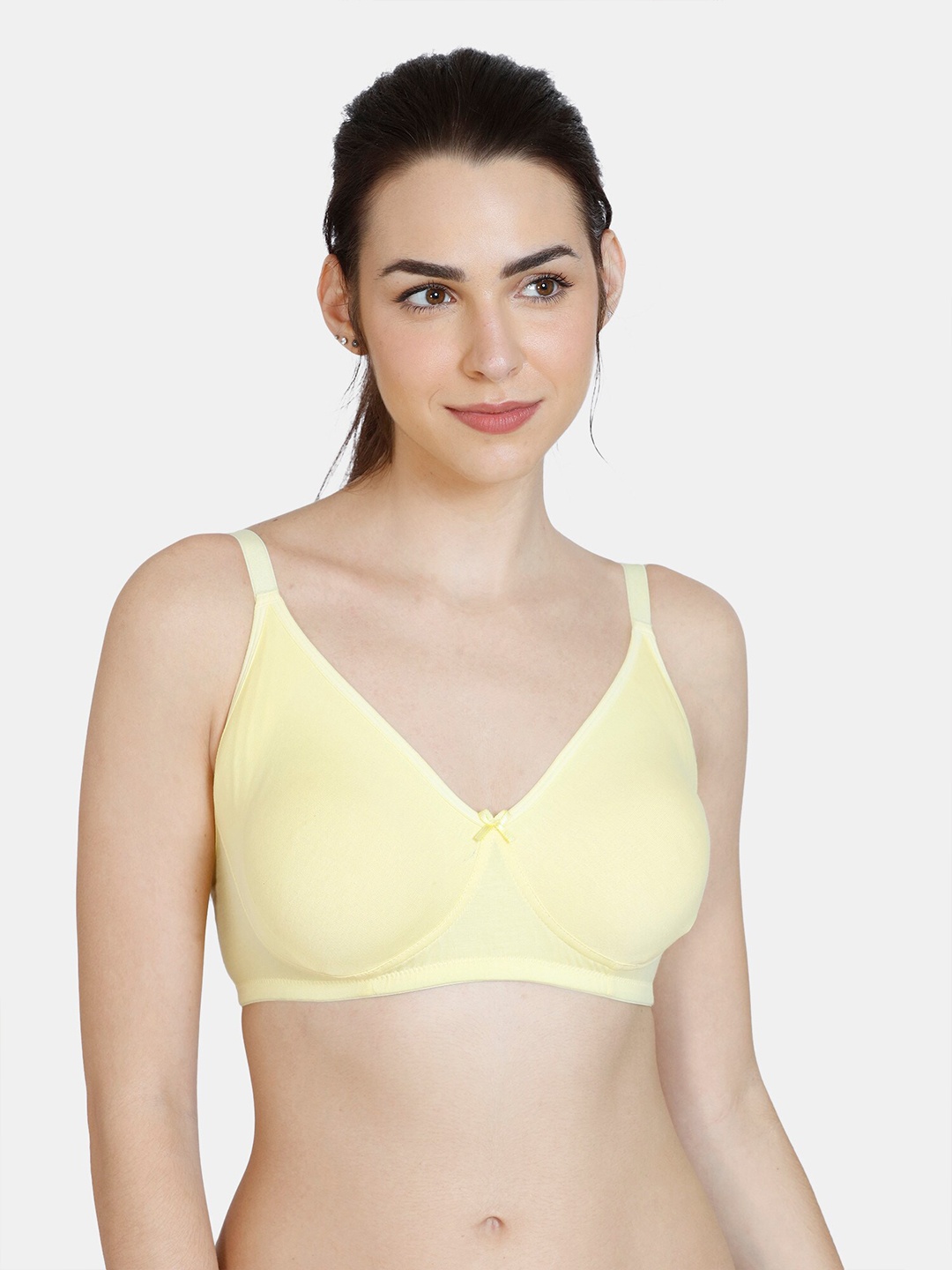 

Zivame Yellow Solid Everyday Bra ZI112QFASHBYELW