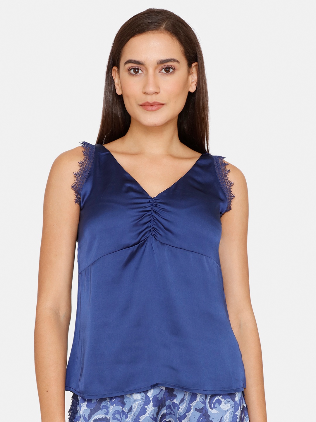 

Zivame Women Blue Night suit