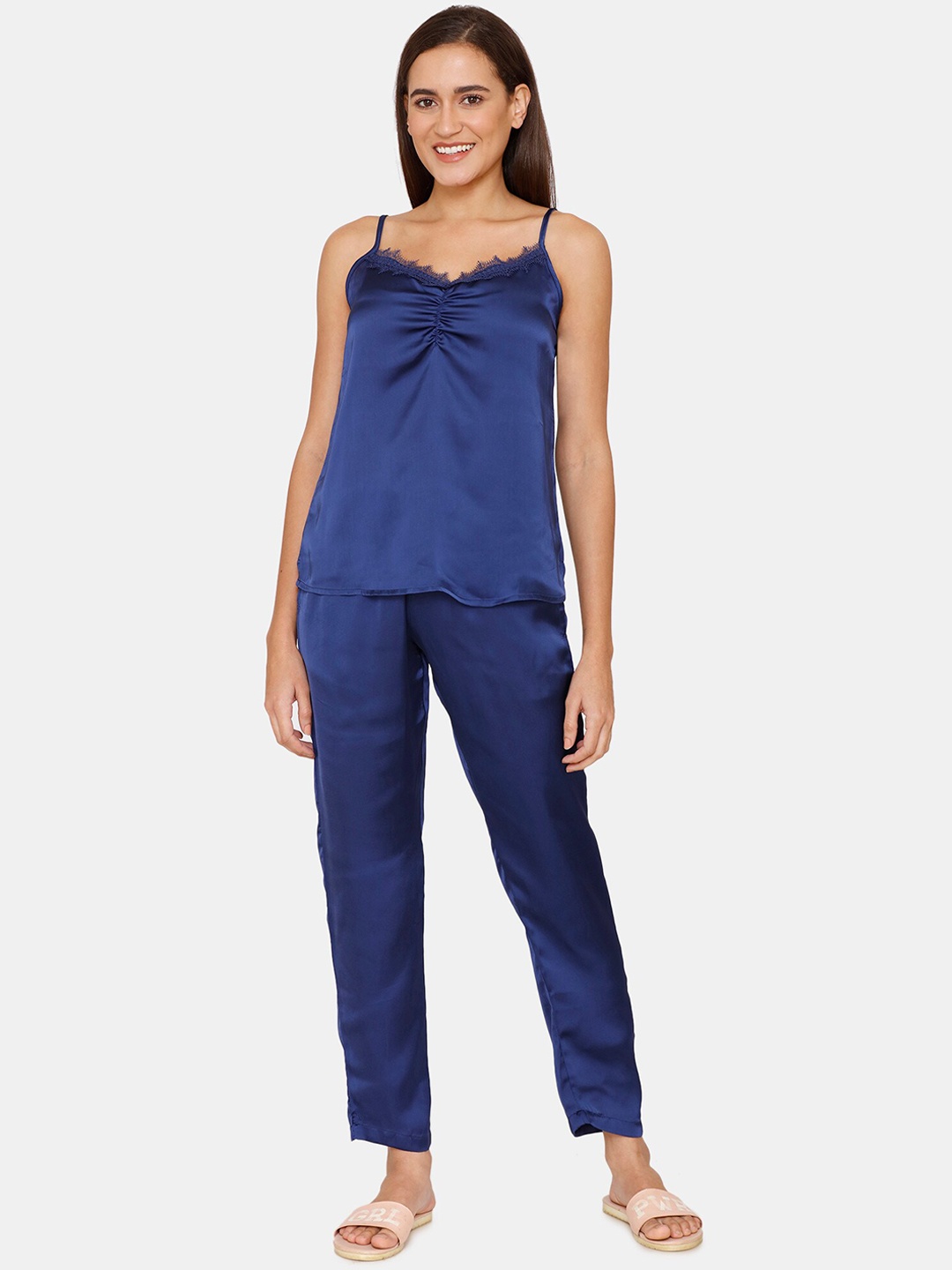 

Zivame Women Blue Night suit