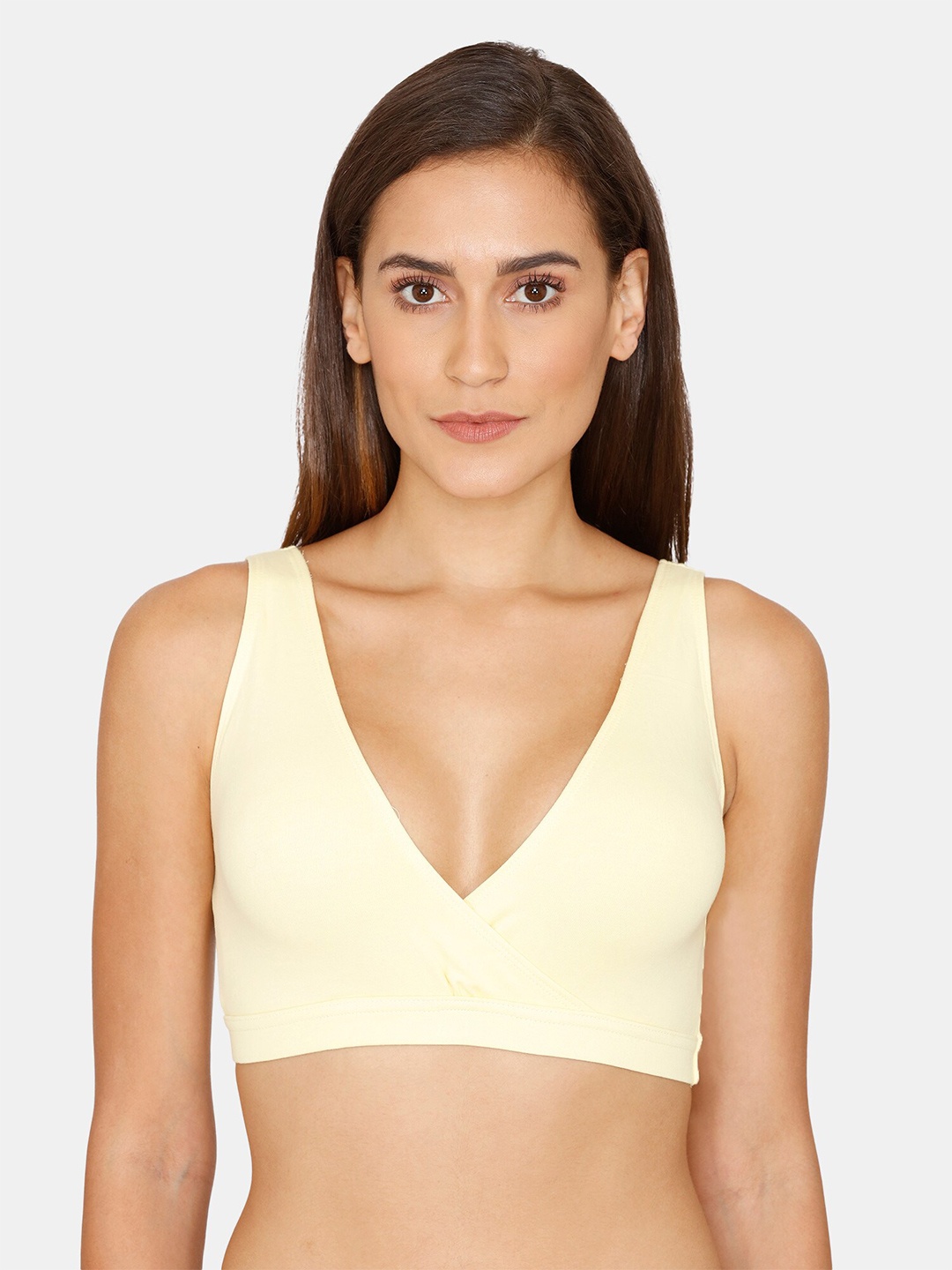 

Zivame Women Yellow Workout Bra