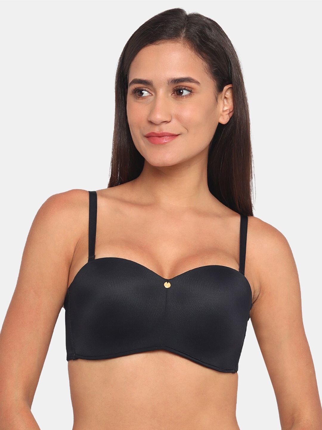 

Zivame Black Bra Lightly Padded